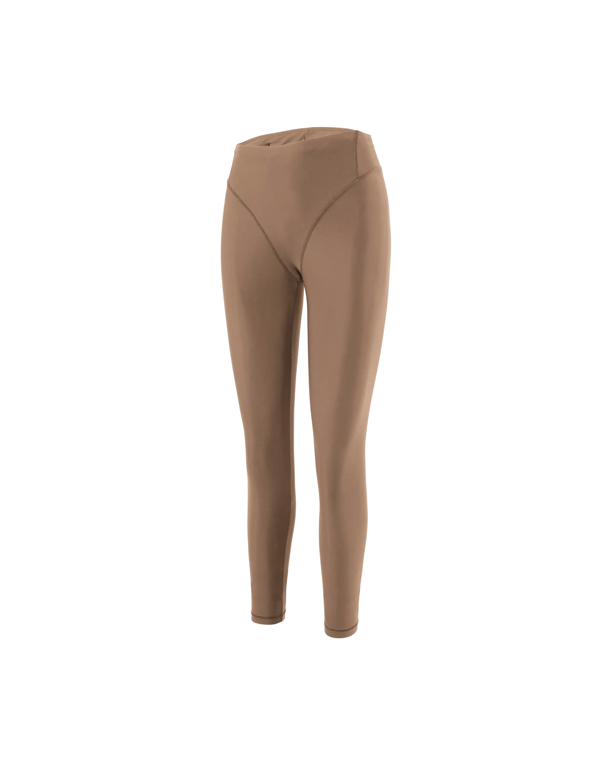 Womens Recycled Pocketed Full Length Tights - Silt