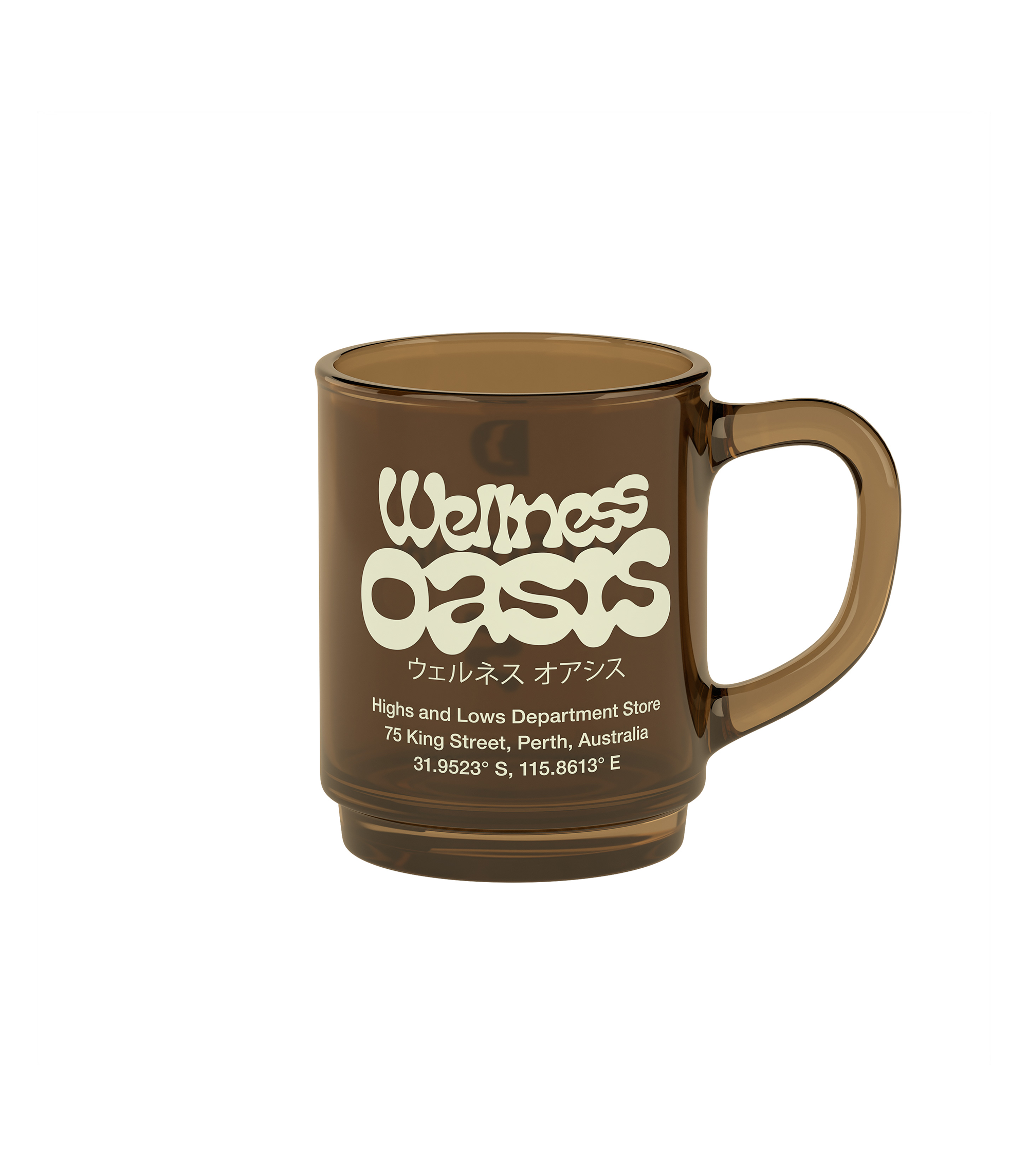 DoubleDouble Wellness Oasis Mug - Amber