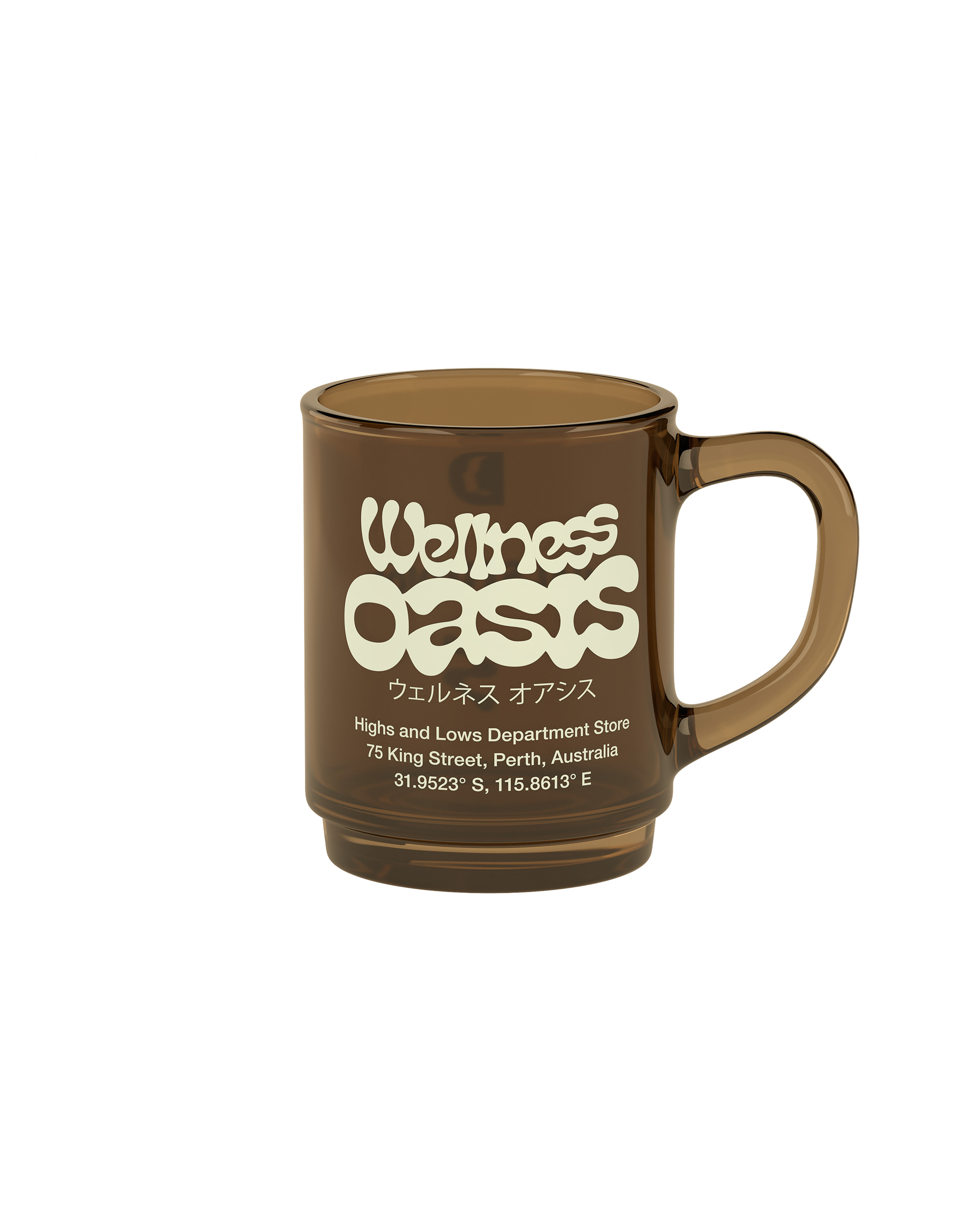 DoubleDouble Wellness Oasis Mug - Amber