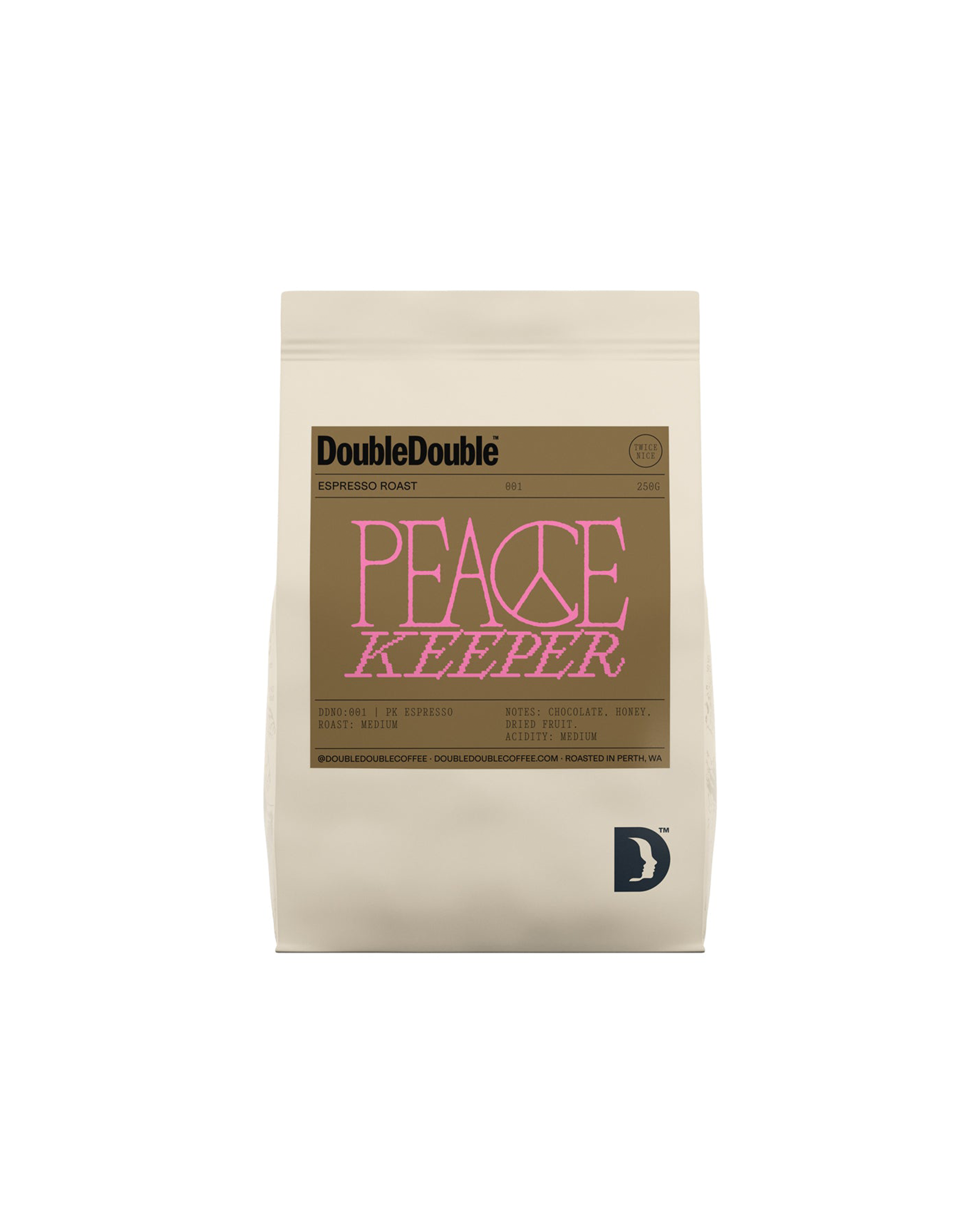 Peace Keeper Espresso Blend Coffee Beans - 250gm