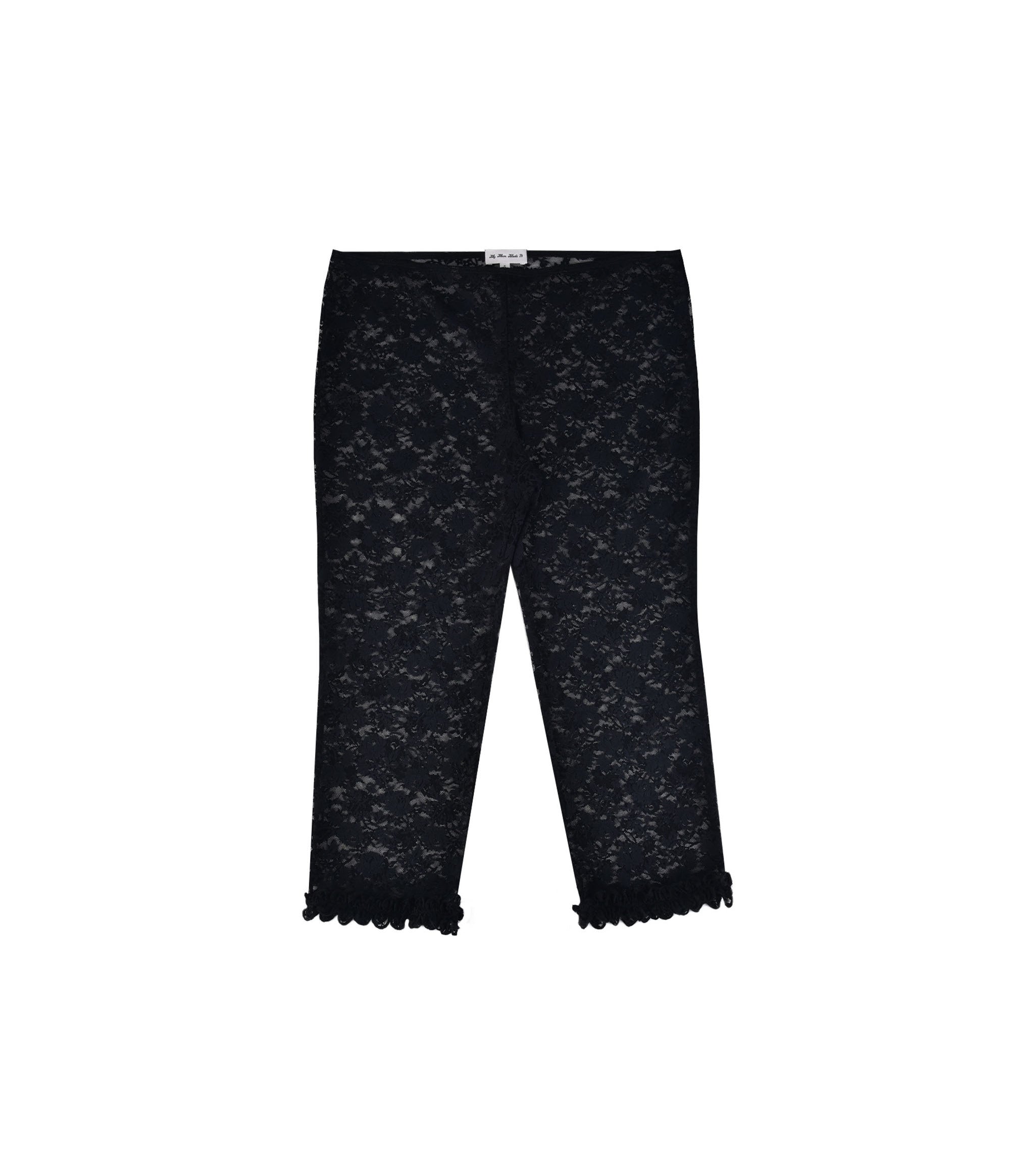 Lace Poem Capri - Black