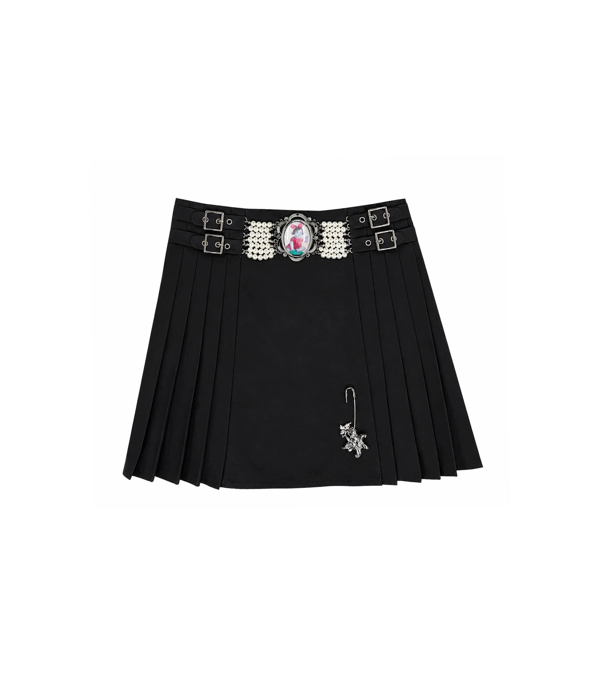 Duff Cameo Pearl Black Kilt - Black