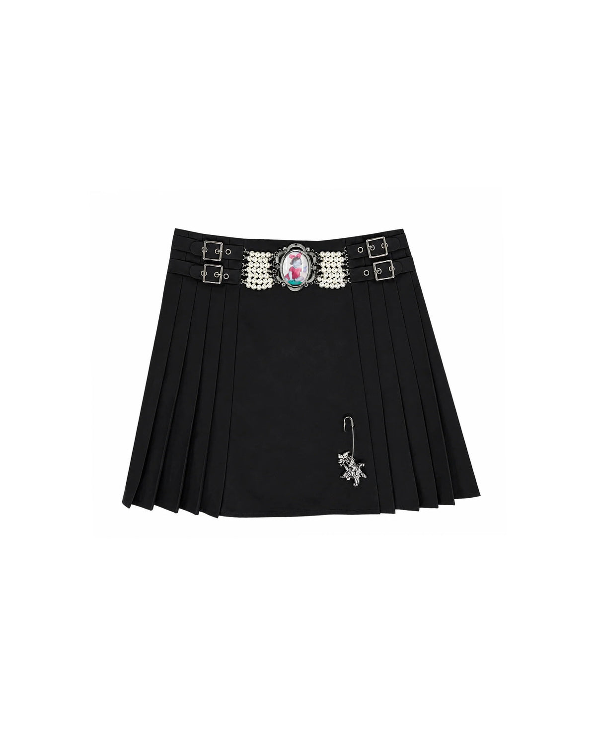 Duff Cameo Pearl Black Kilt - Black