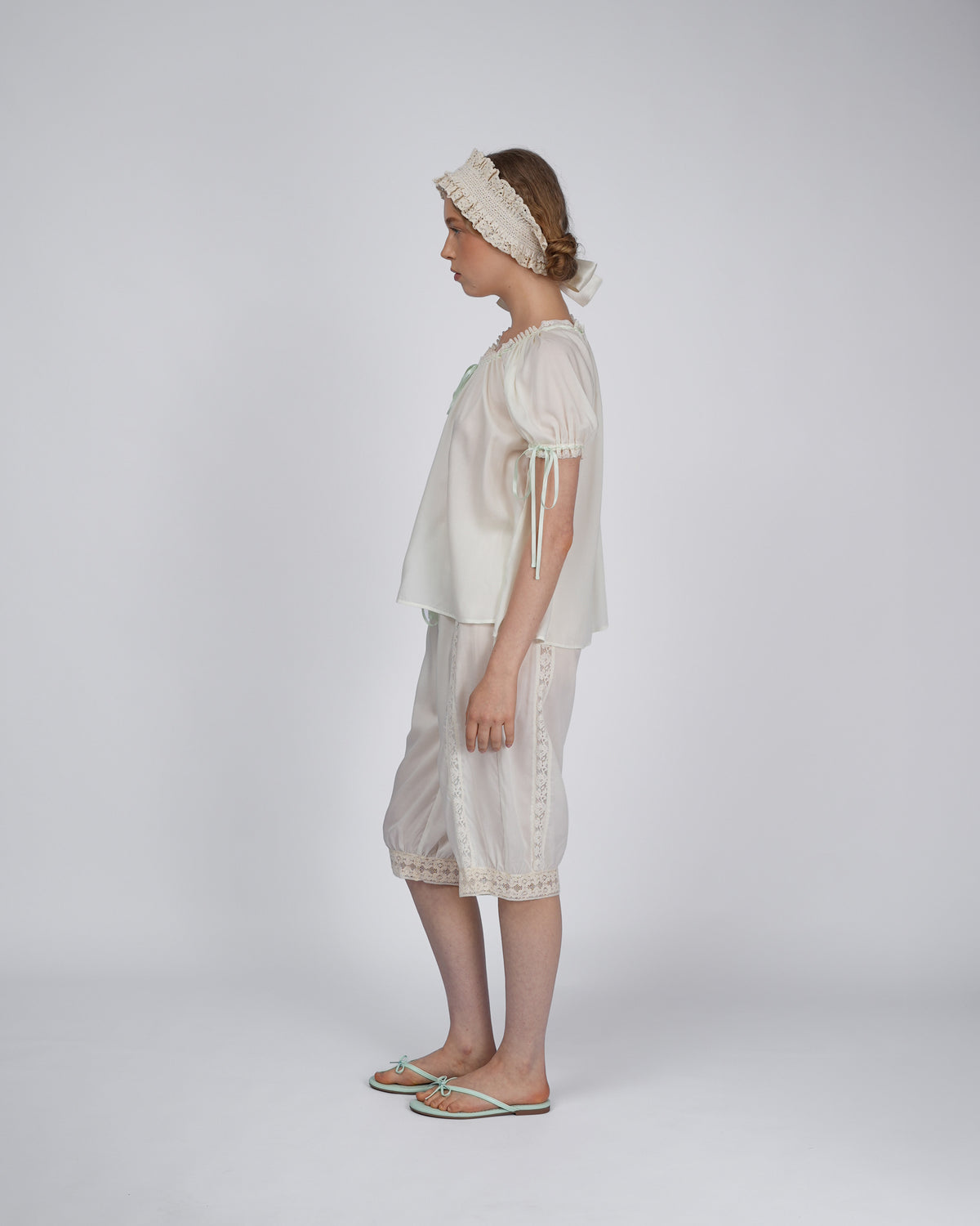 Aurelie Blouse - Vintage White