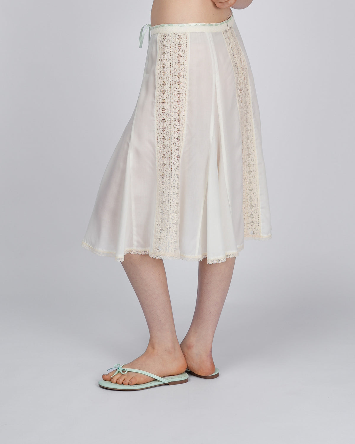 Aurelie Skirt - Vintage White