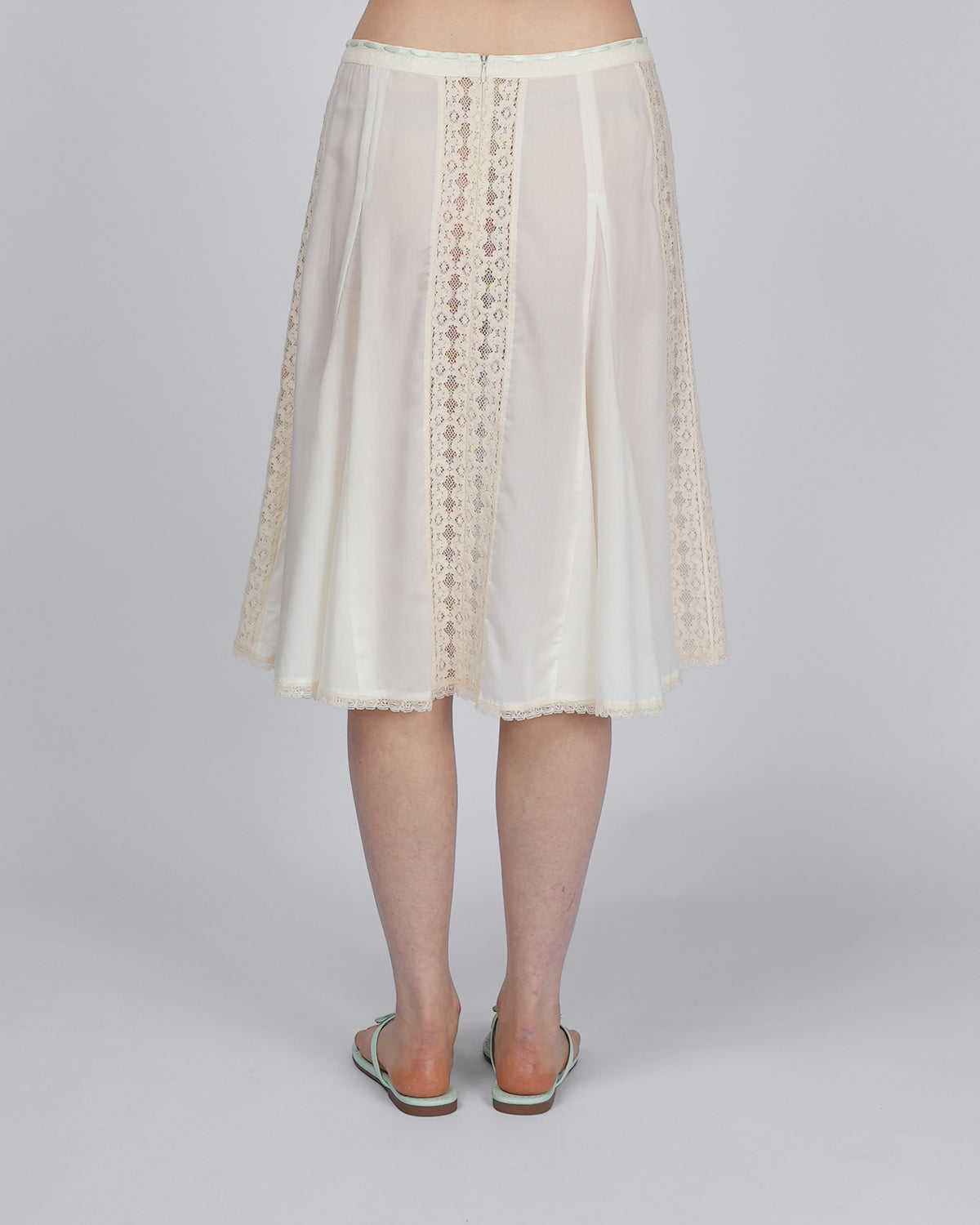 Aurelie Skirt - Vintage White