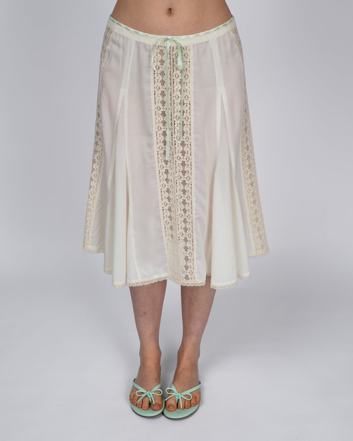 Aurelie Skirt - Vintage White