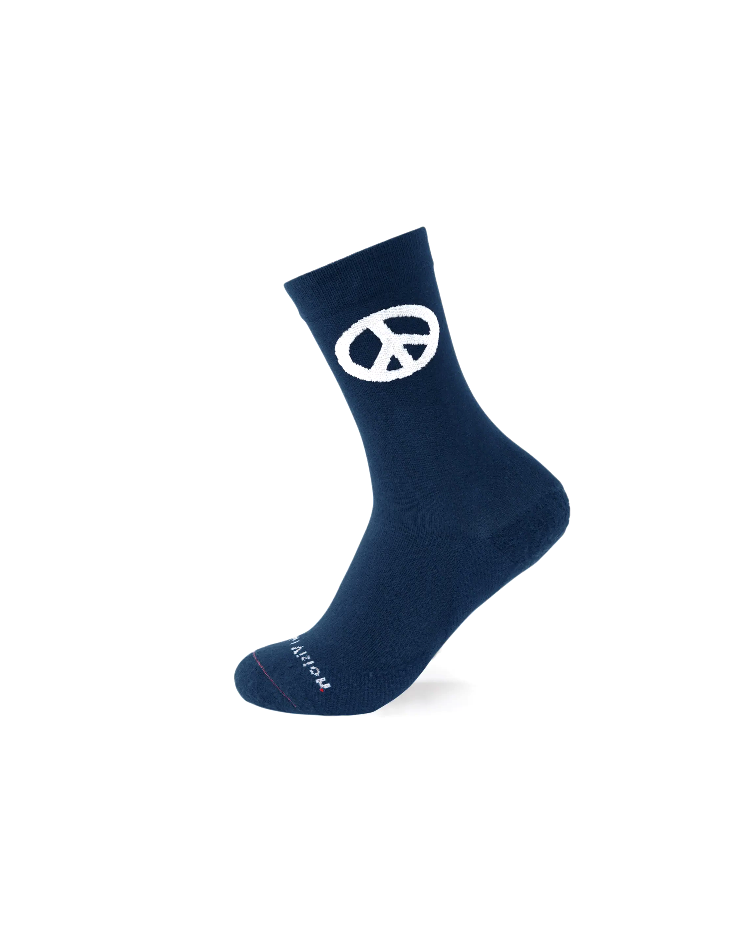 Performance Cordura® Crew Socks - Navy / White