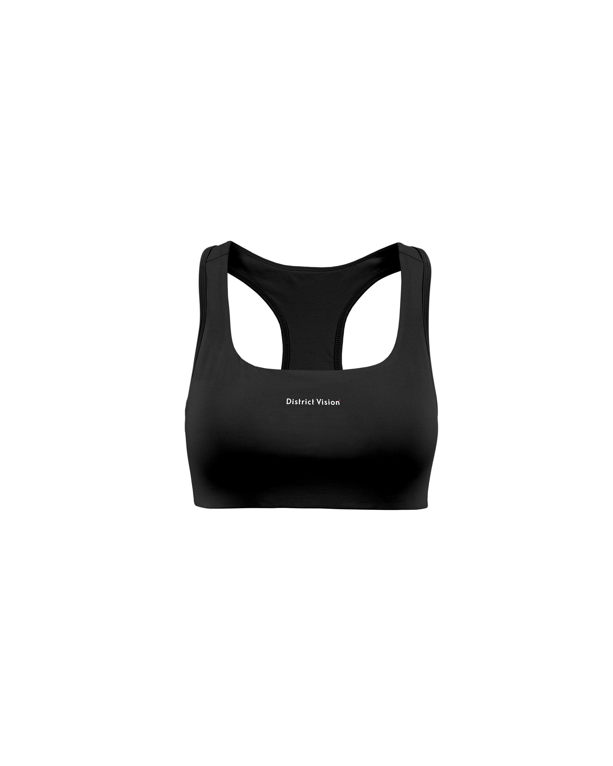 Twin Layer Recycled Medium Support Bra - Black