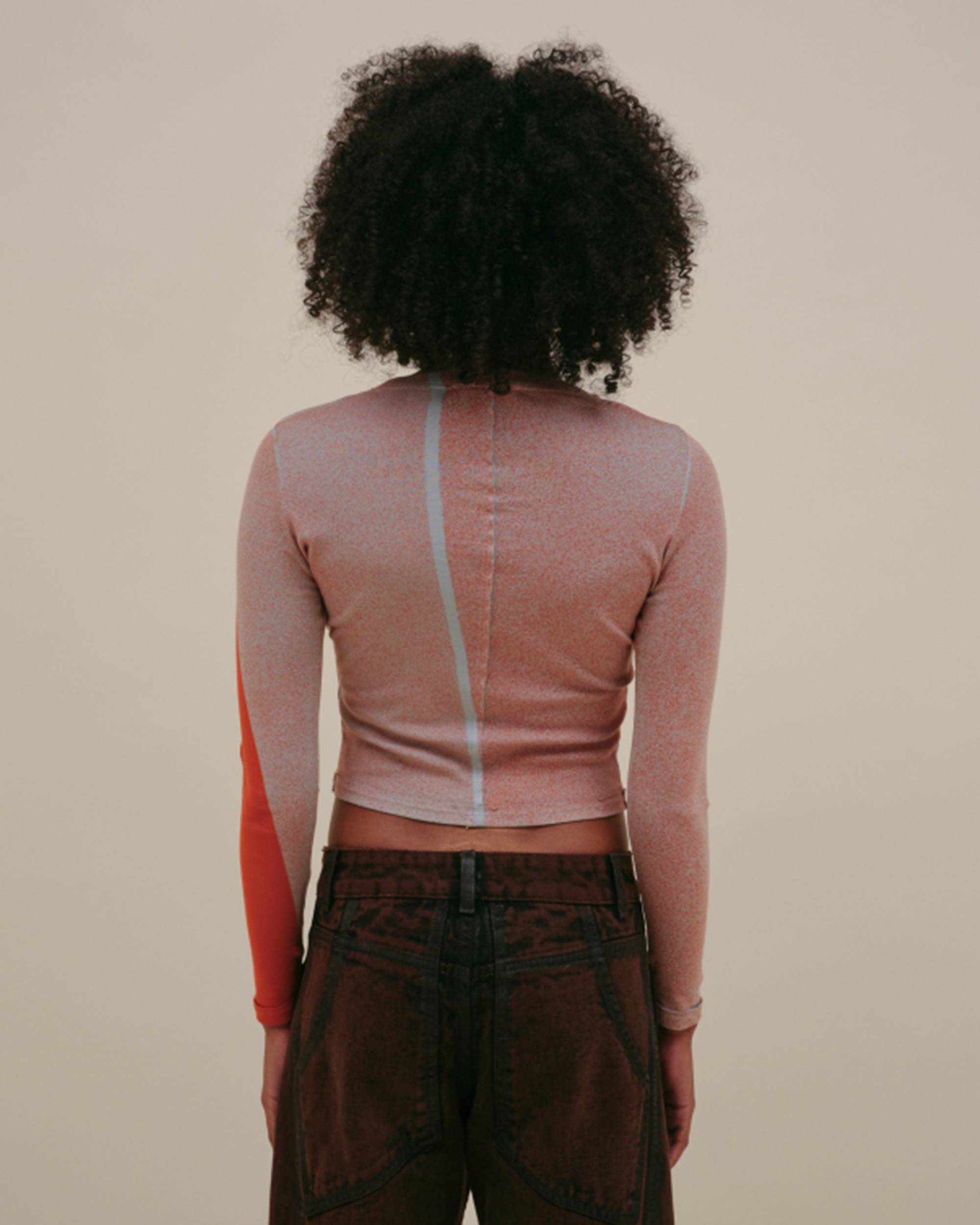 Lapped Baby Crewneck - Ember