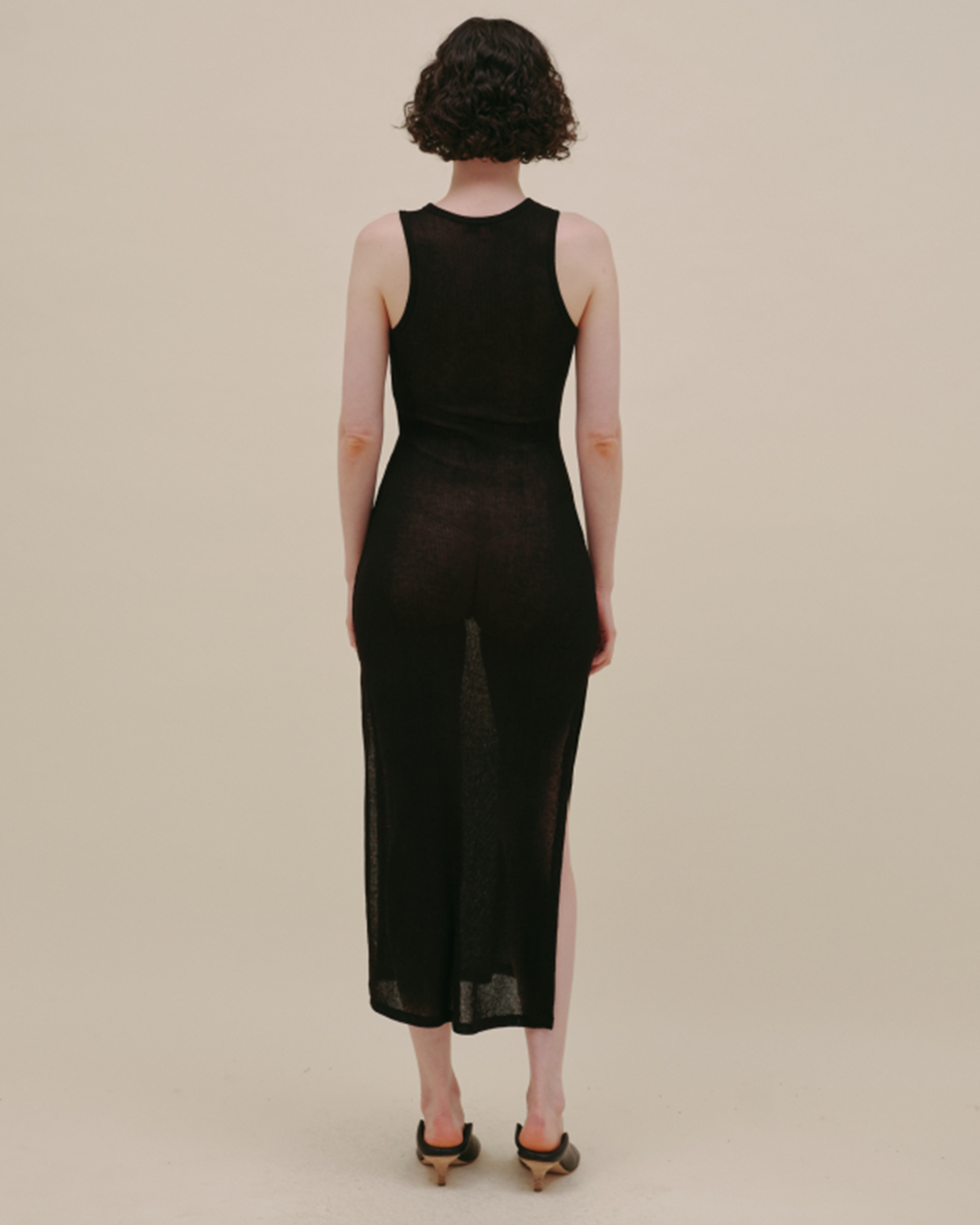 Spiral Dress - Jet