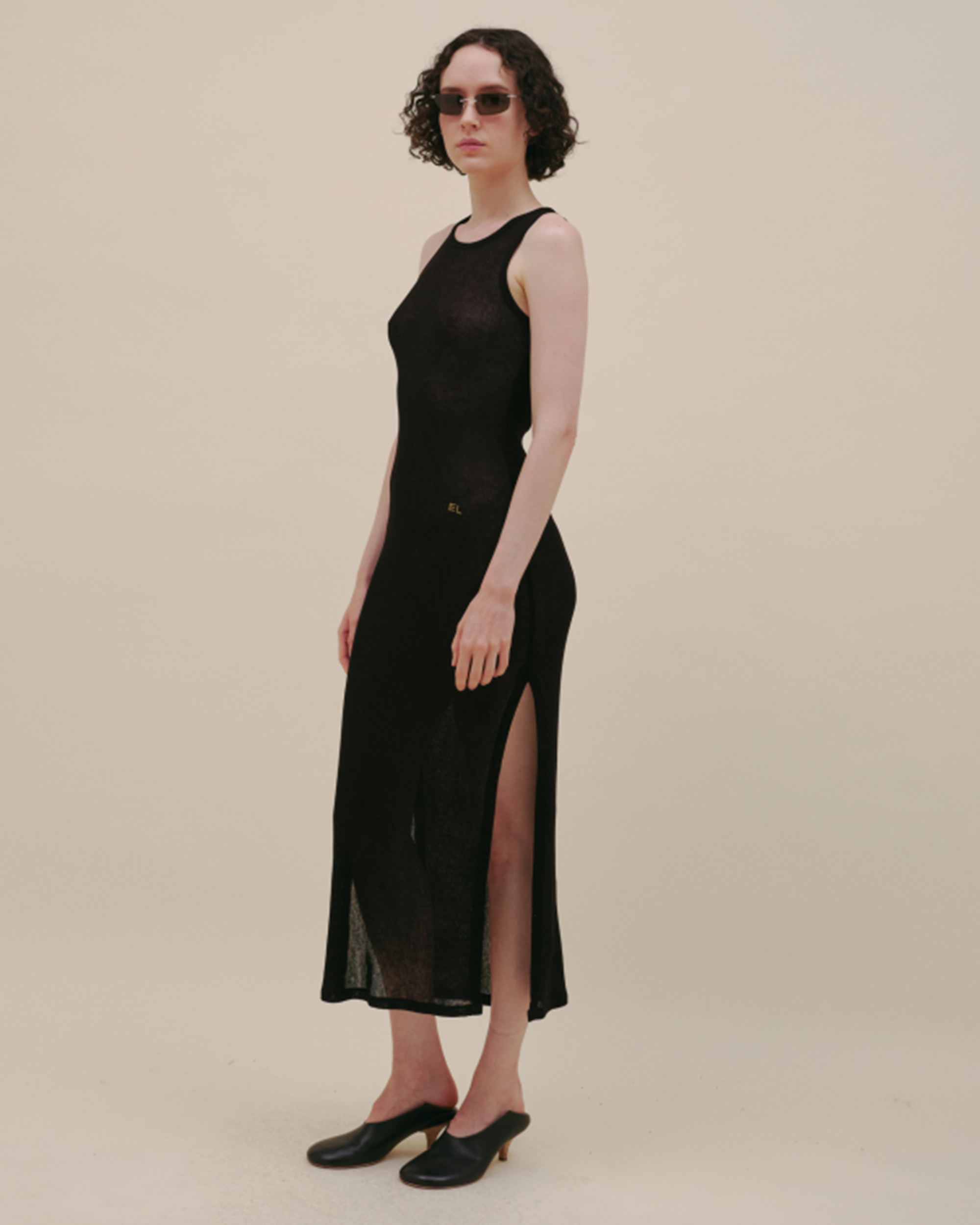 Spiral Dress - Jet