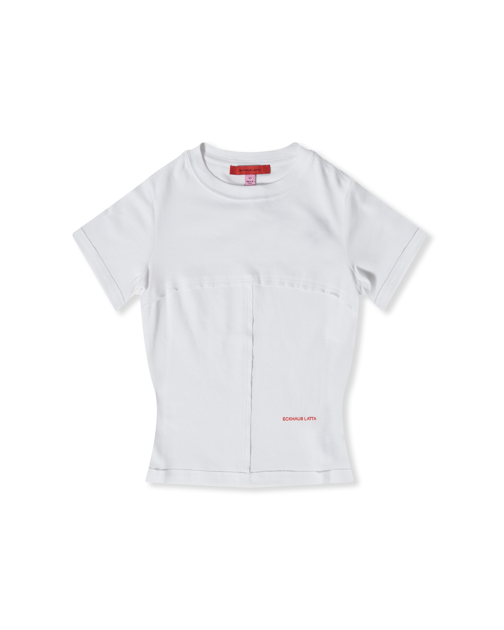 Lapped Baby Tee - White