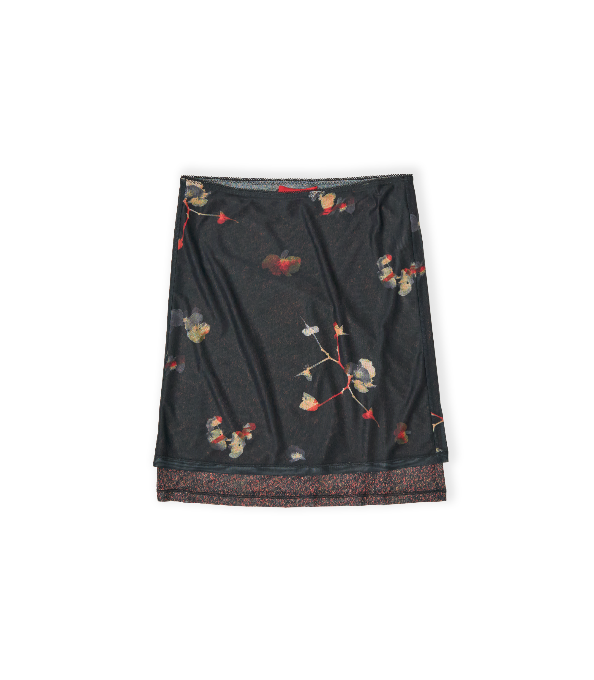 Duet Skirt - Black Pansy