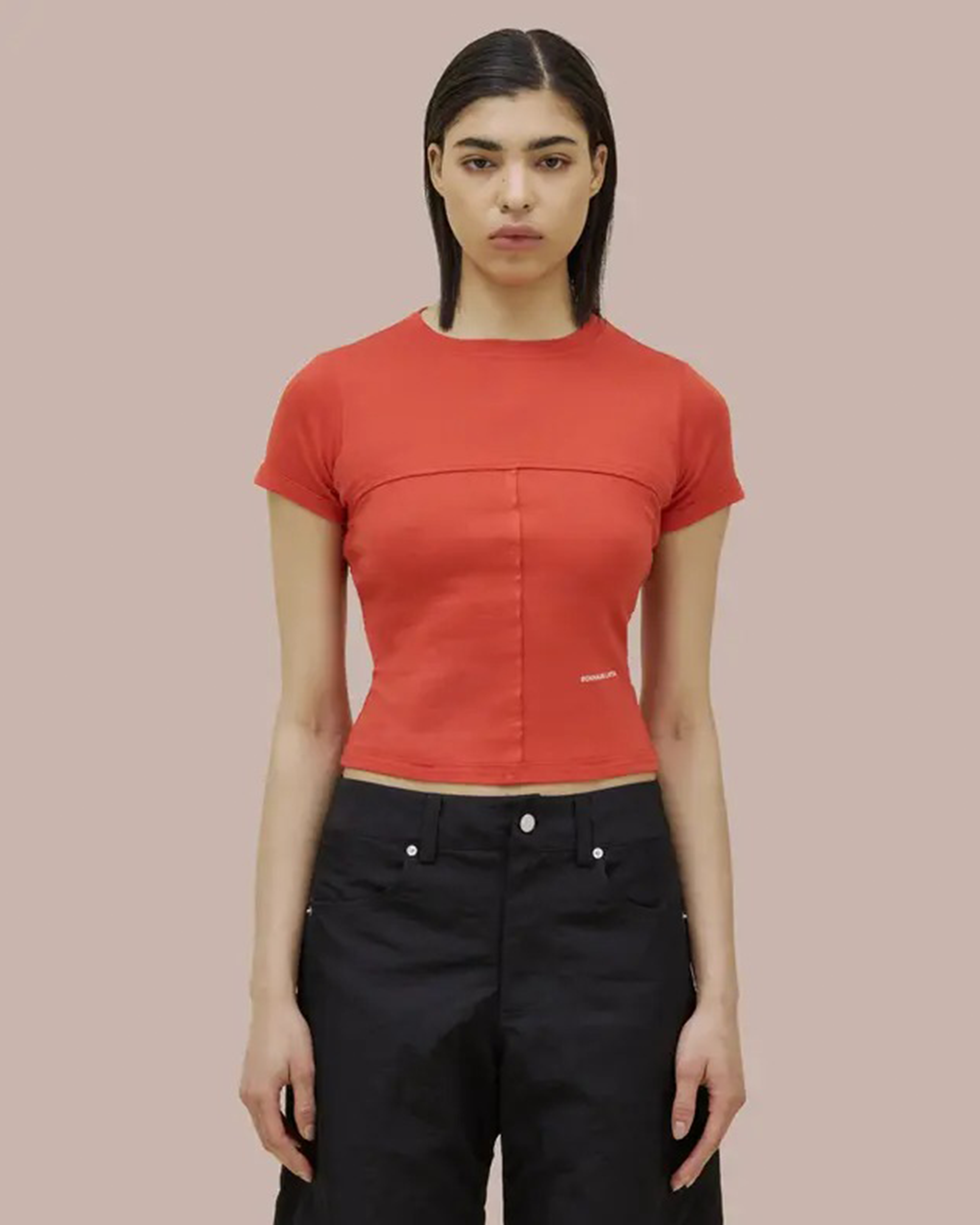 Lapped Baby T-shirt - Red