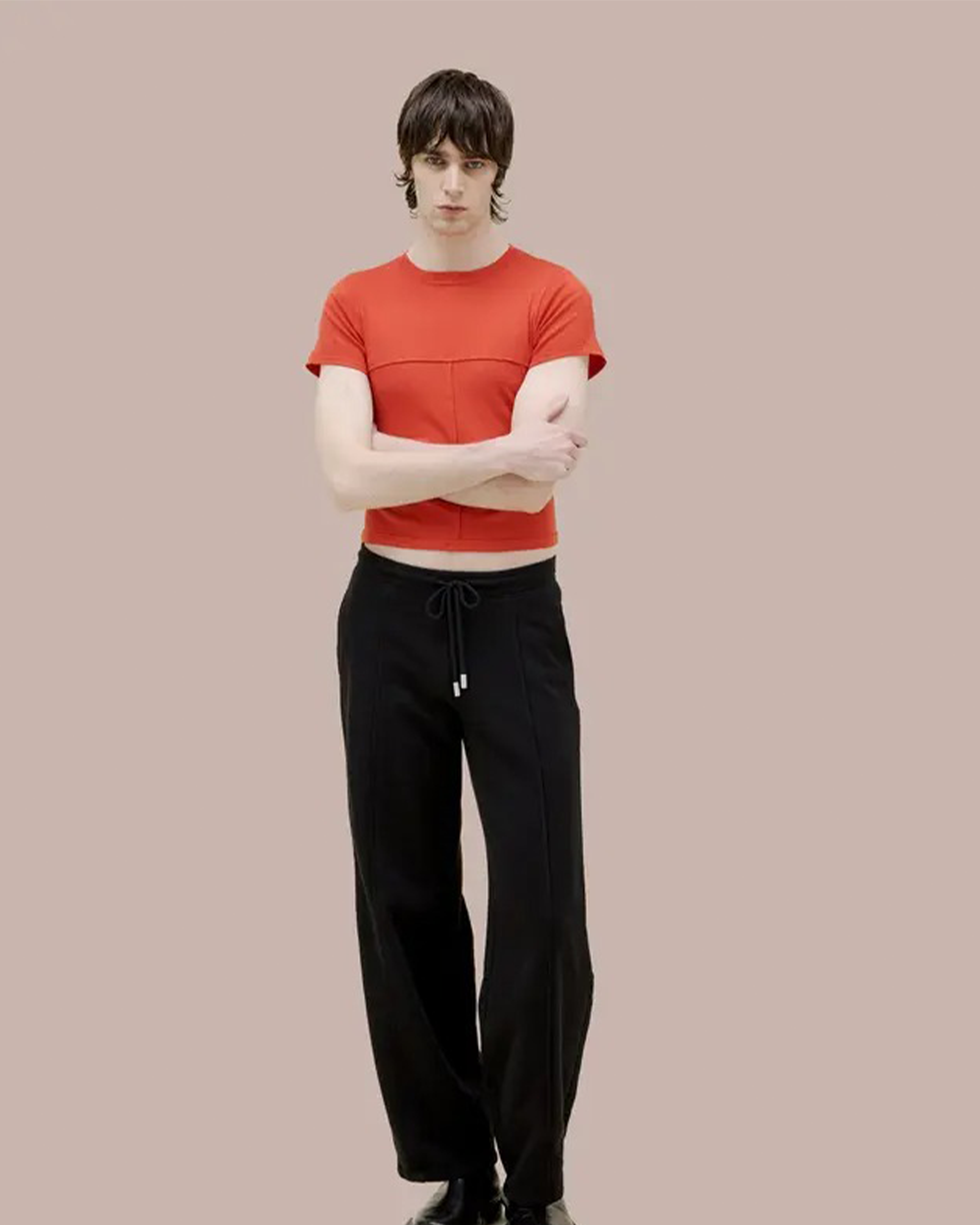 Lapped Baby T-shirt - Red