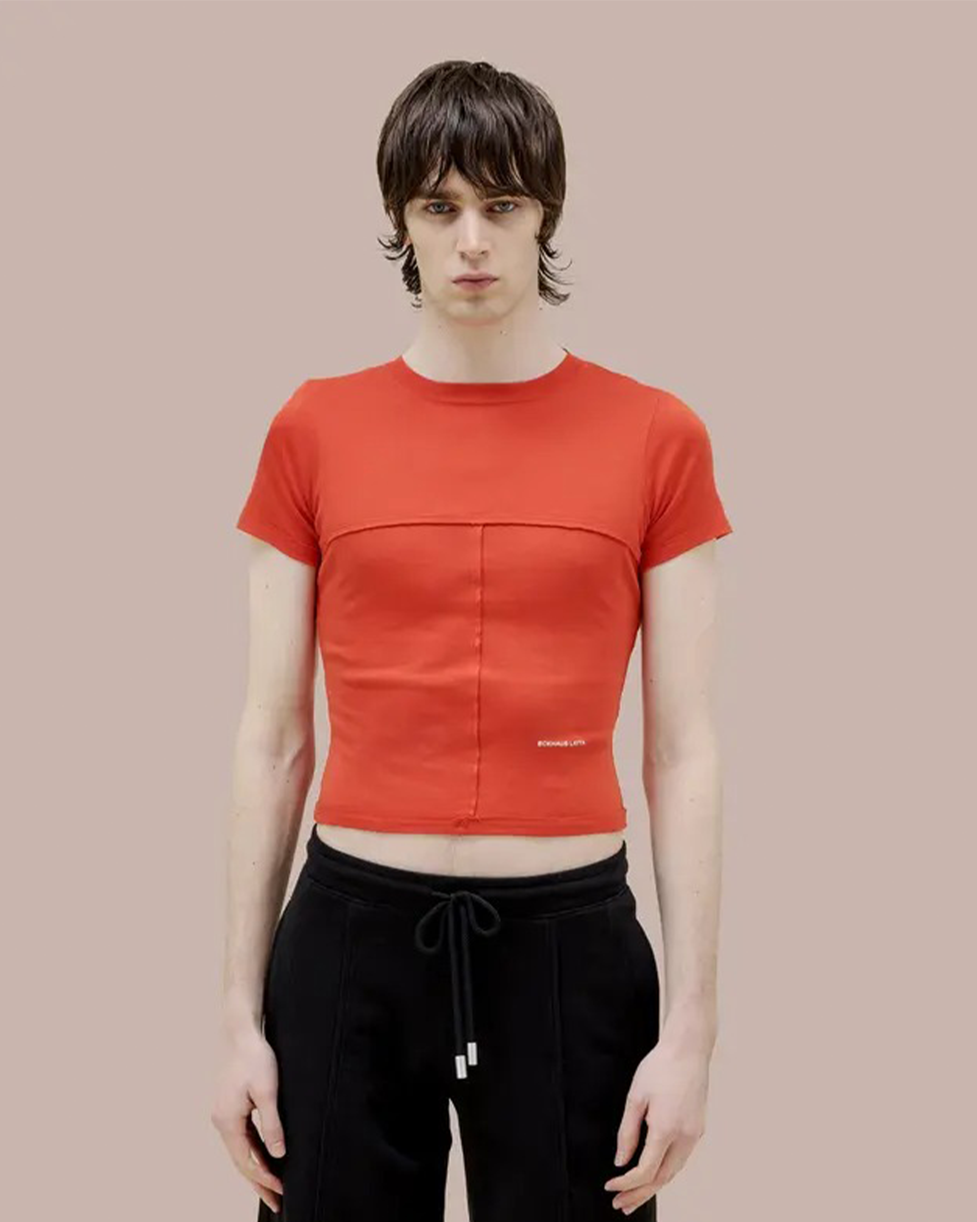 Lapped Baby T-shirt - Red