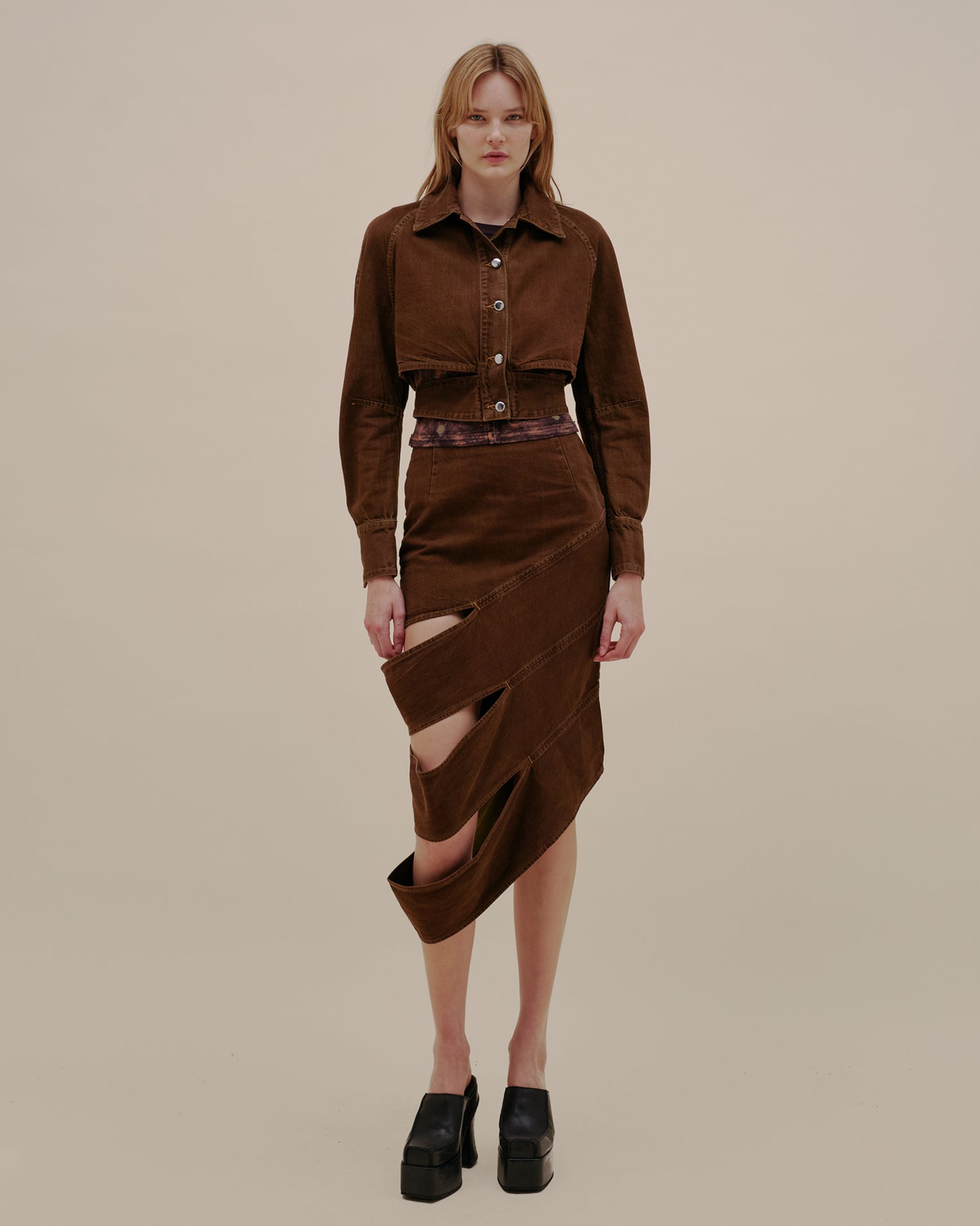 Ellipse Skirt - Smudge