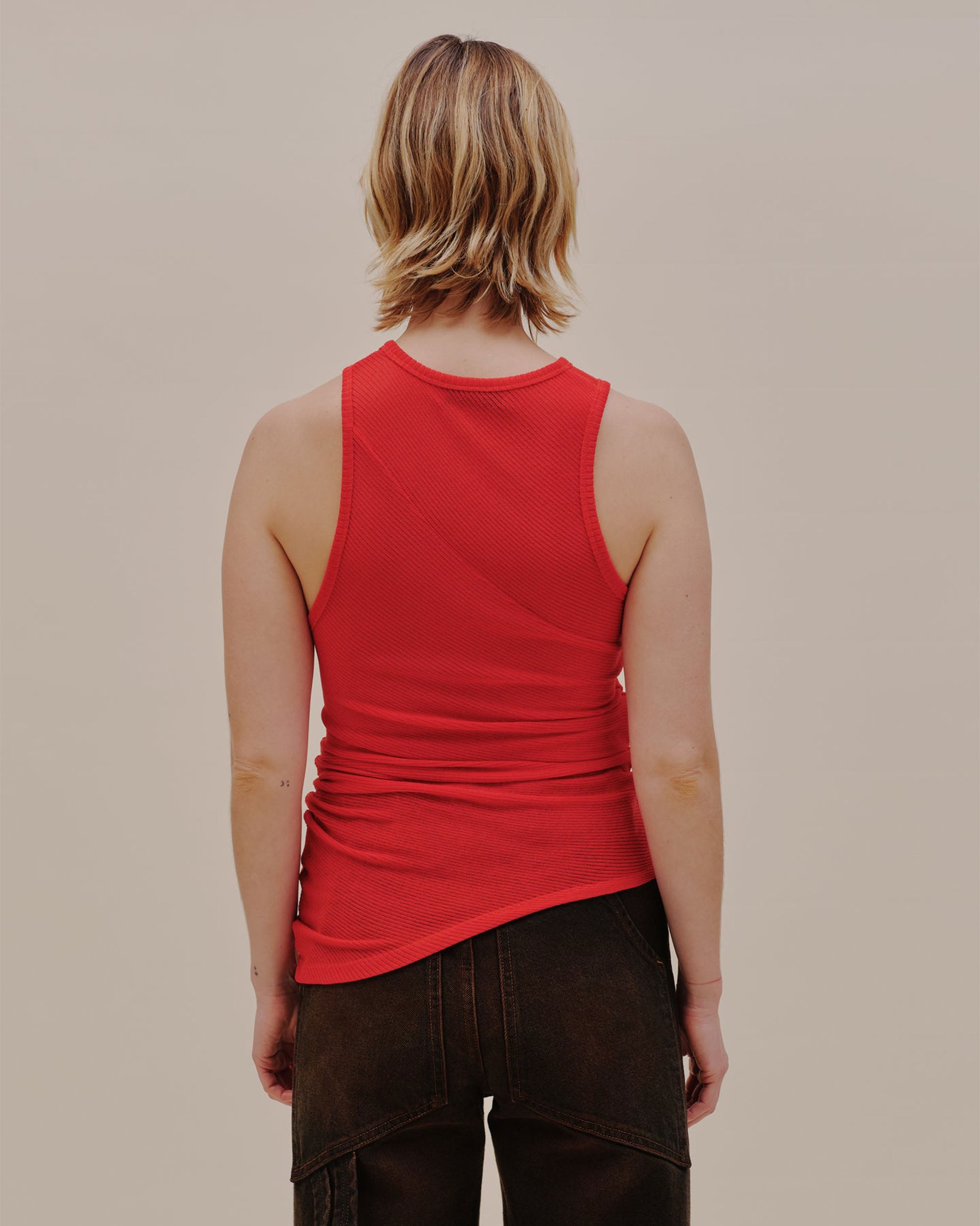 Spiral Tank - Red
