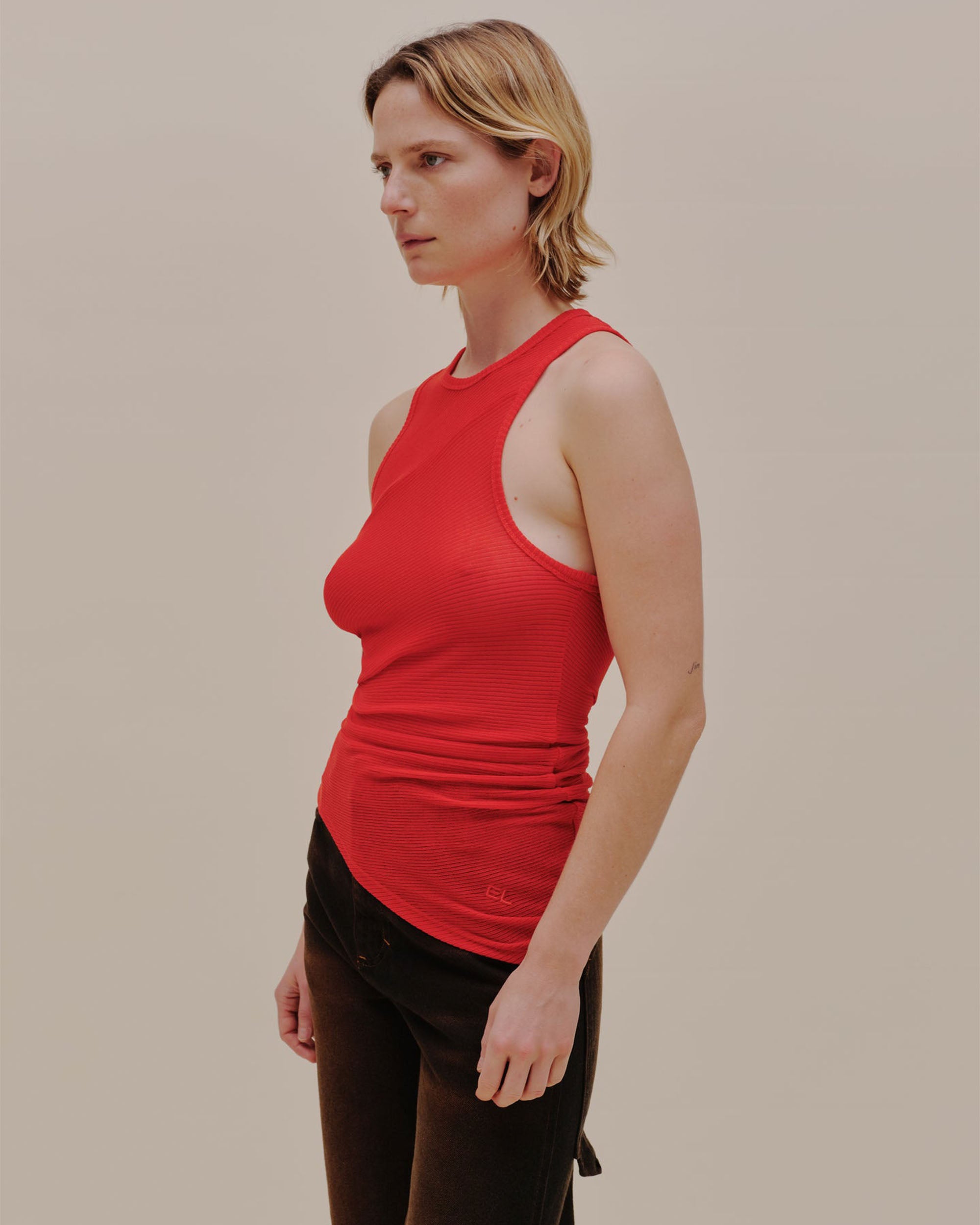 Spiral Tank - Red