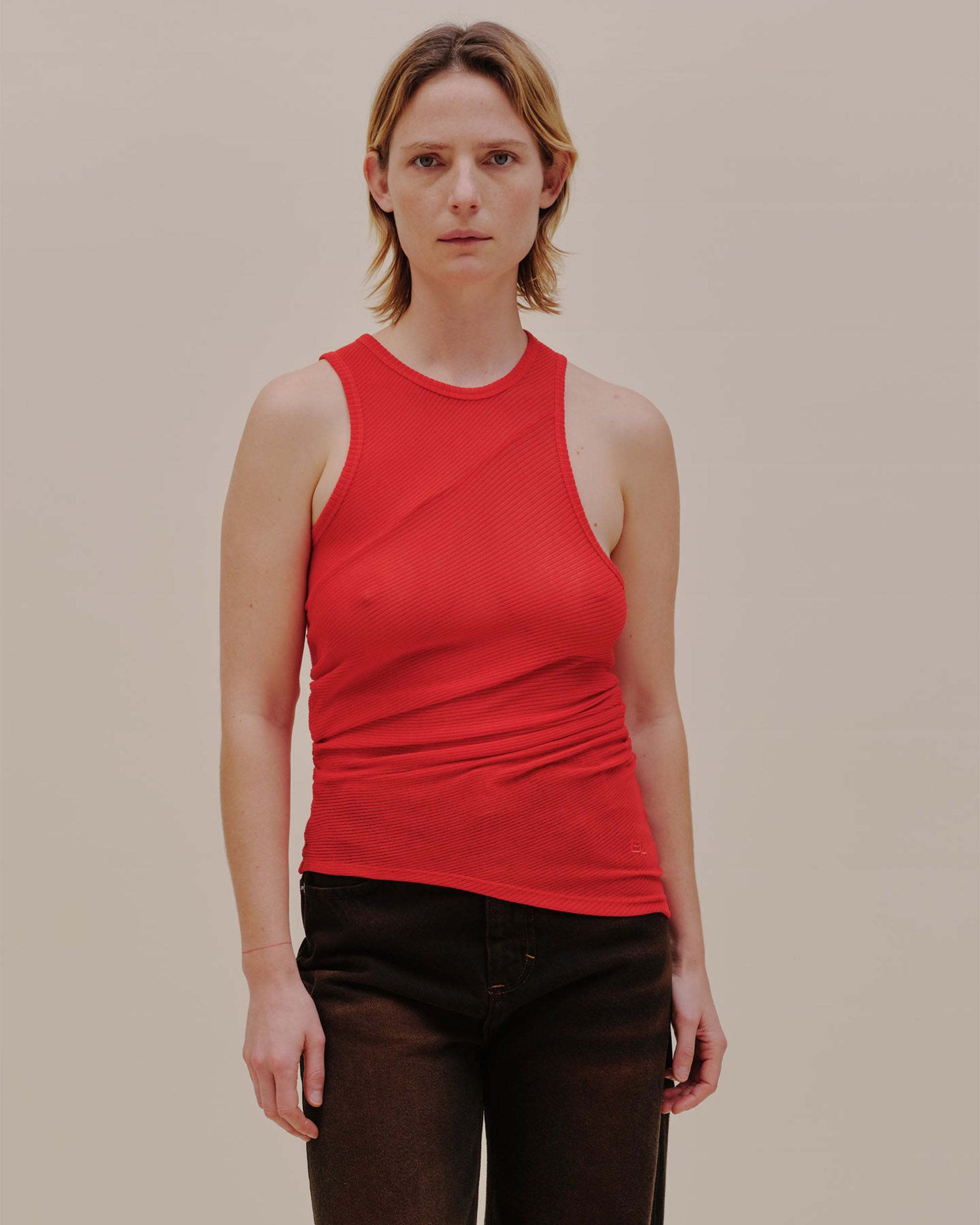 Spiral Tank - Red