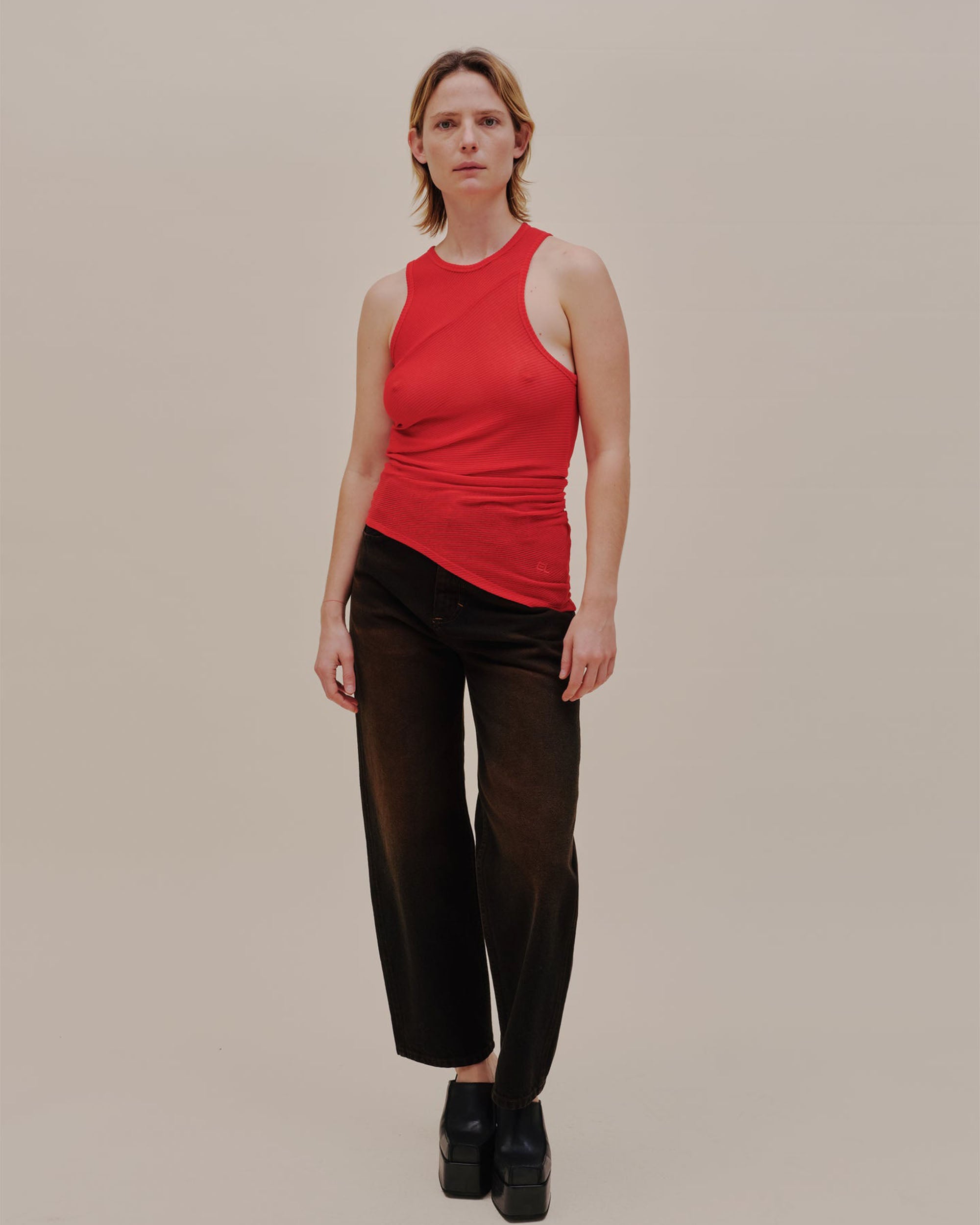 Spiral Tank - Red
