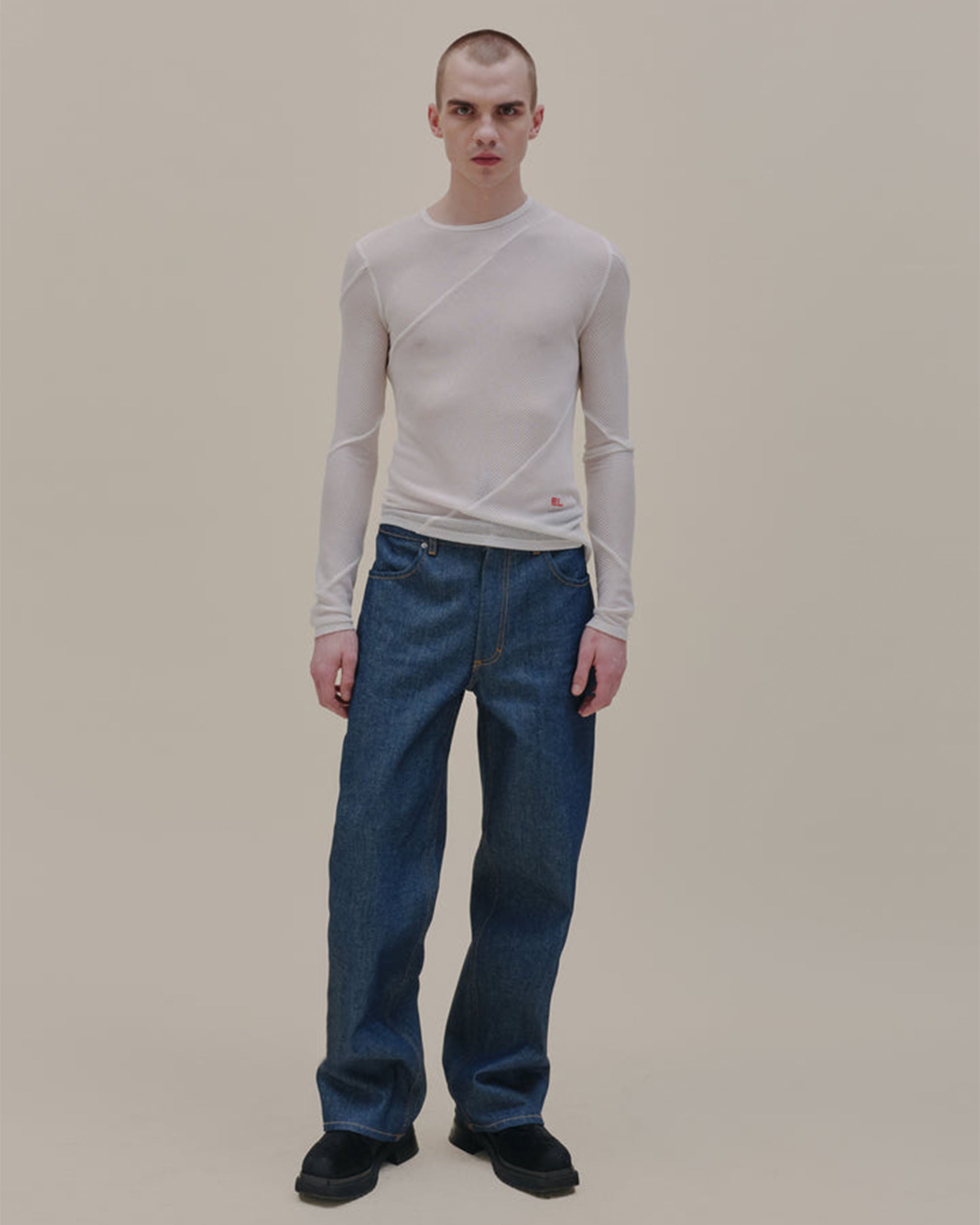 Spiral Long Sleeve - Powder