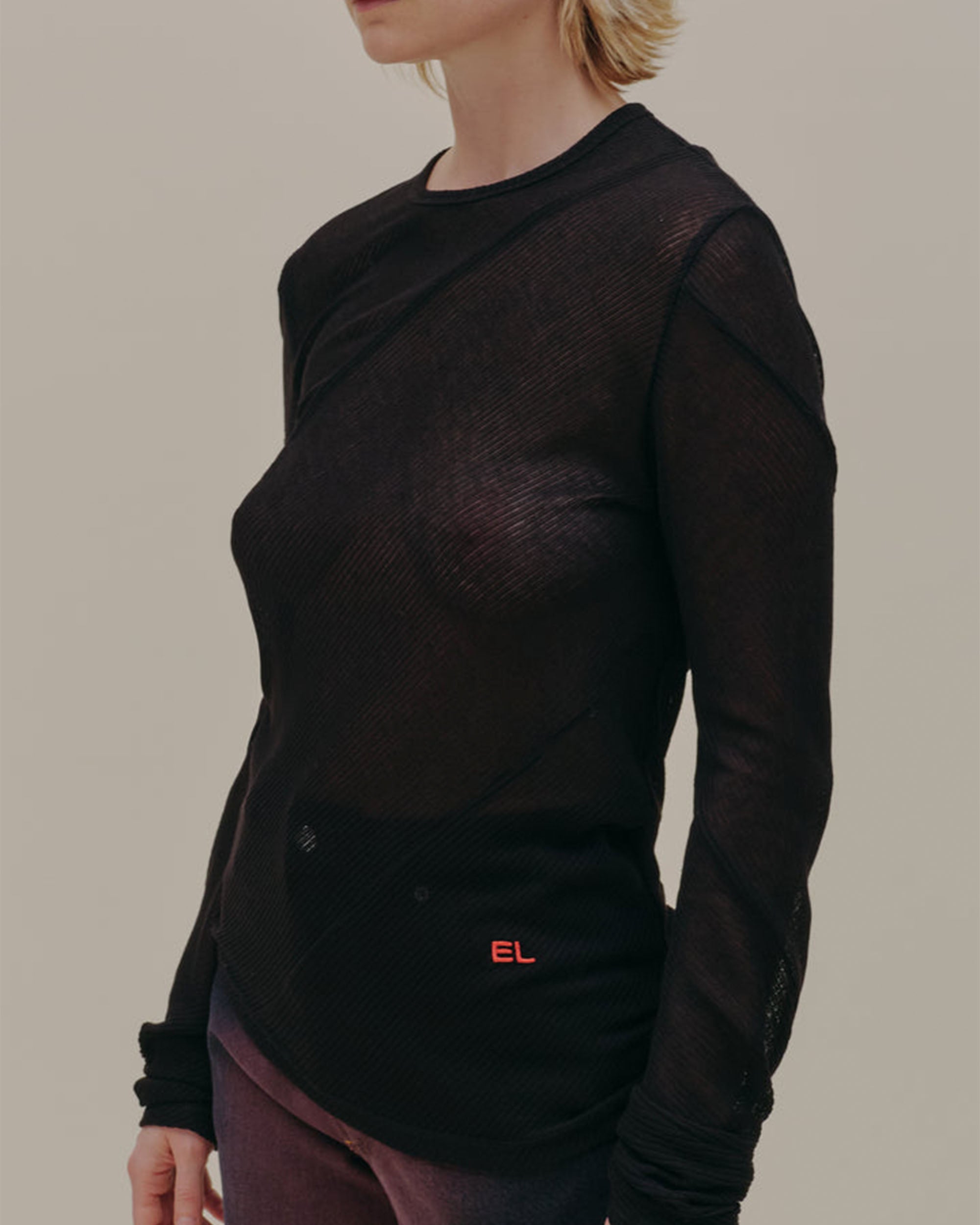 Spiral Long Sleeve - Jet