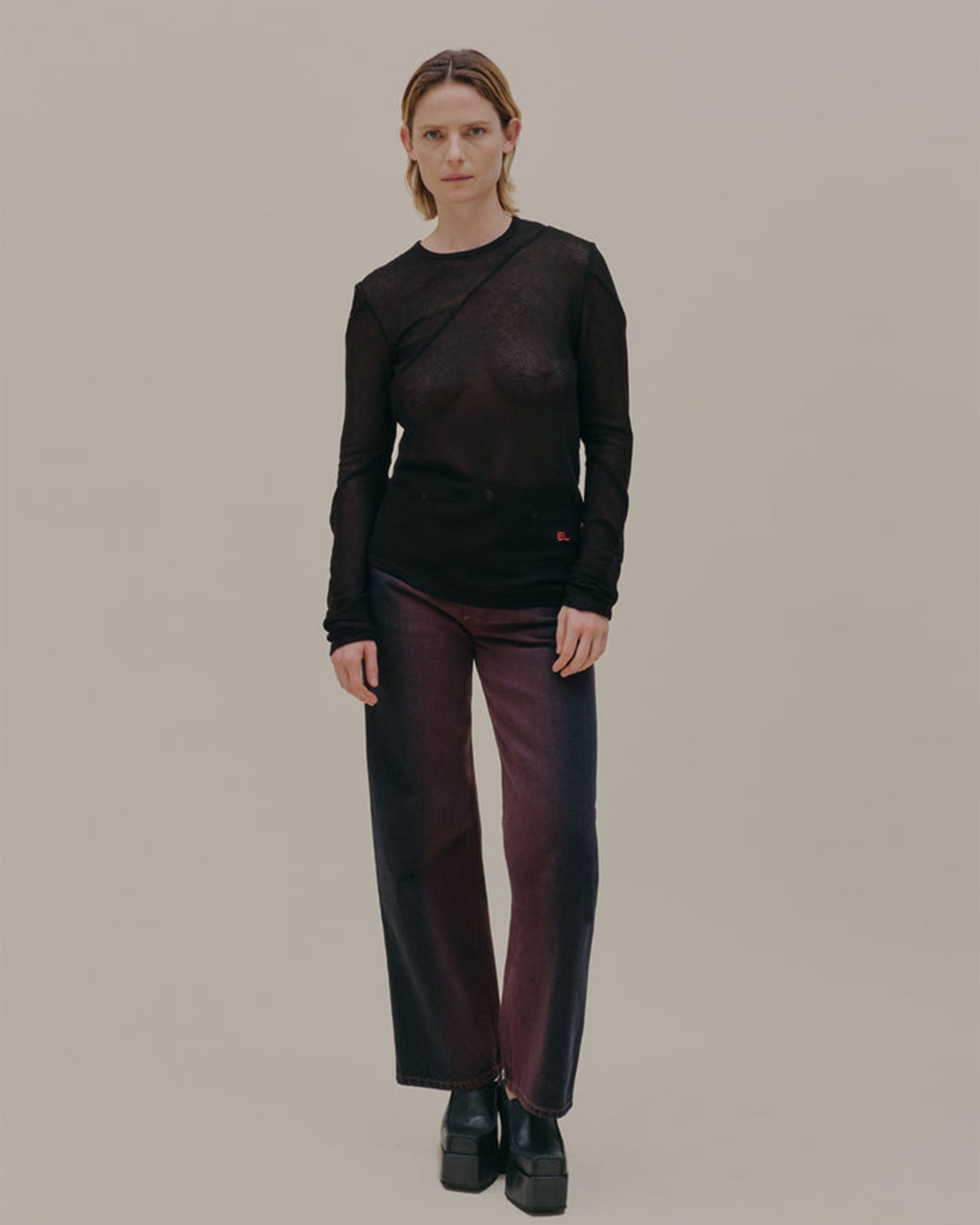 Spiral Long Sleeve - Jet