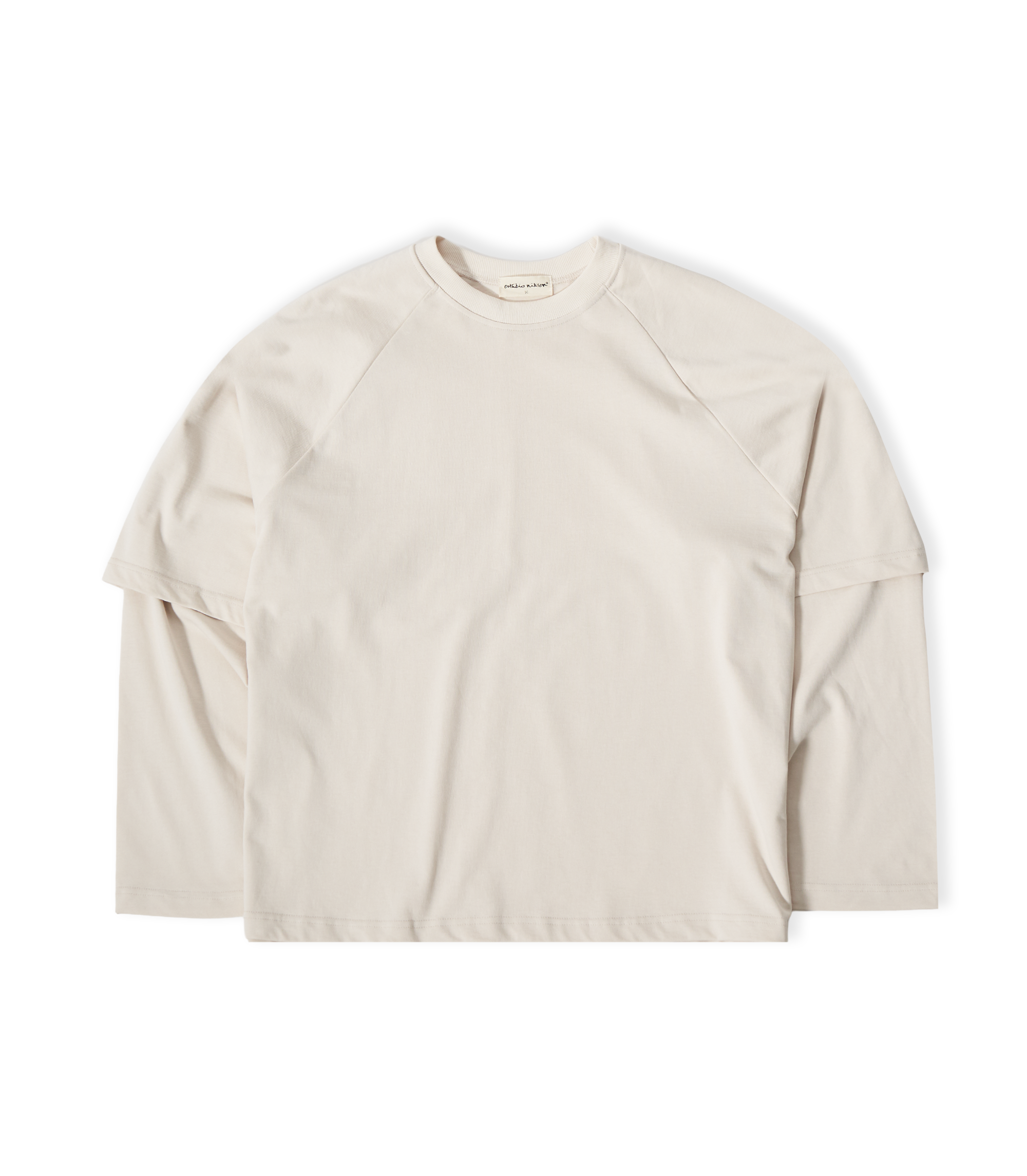 Longsleeve Layered T-shirt - Off White