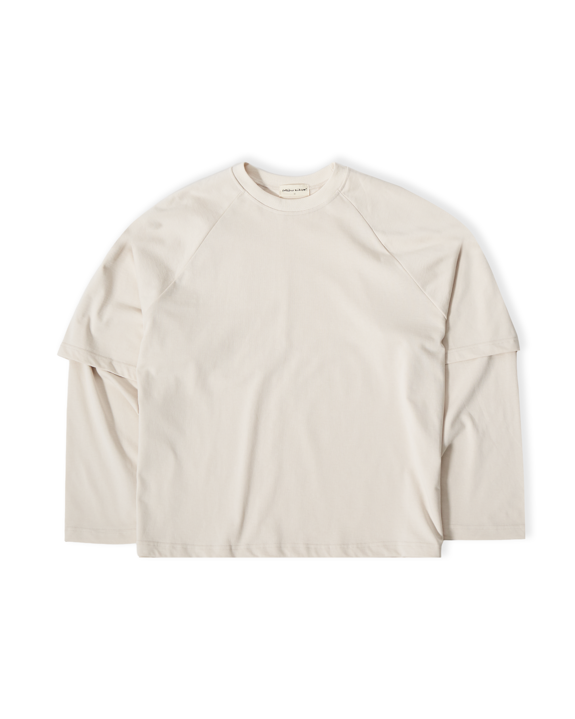 Longsleeve Layered T-shirt - Off White