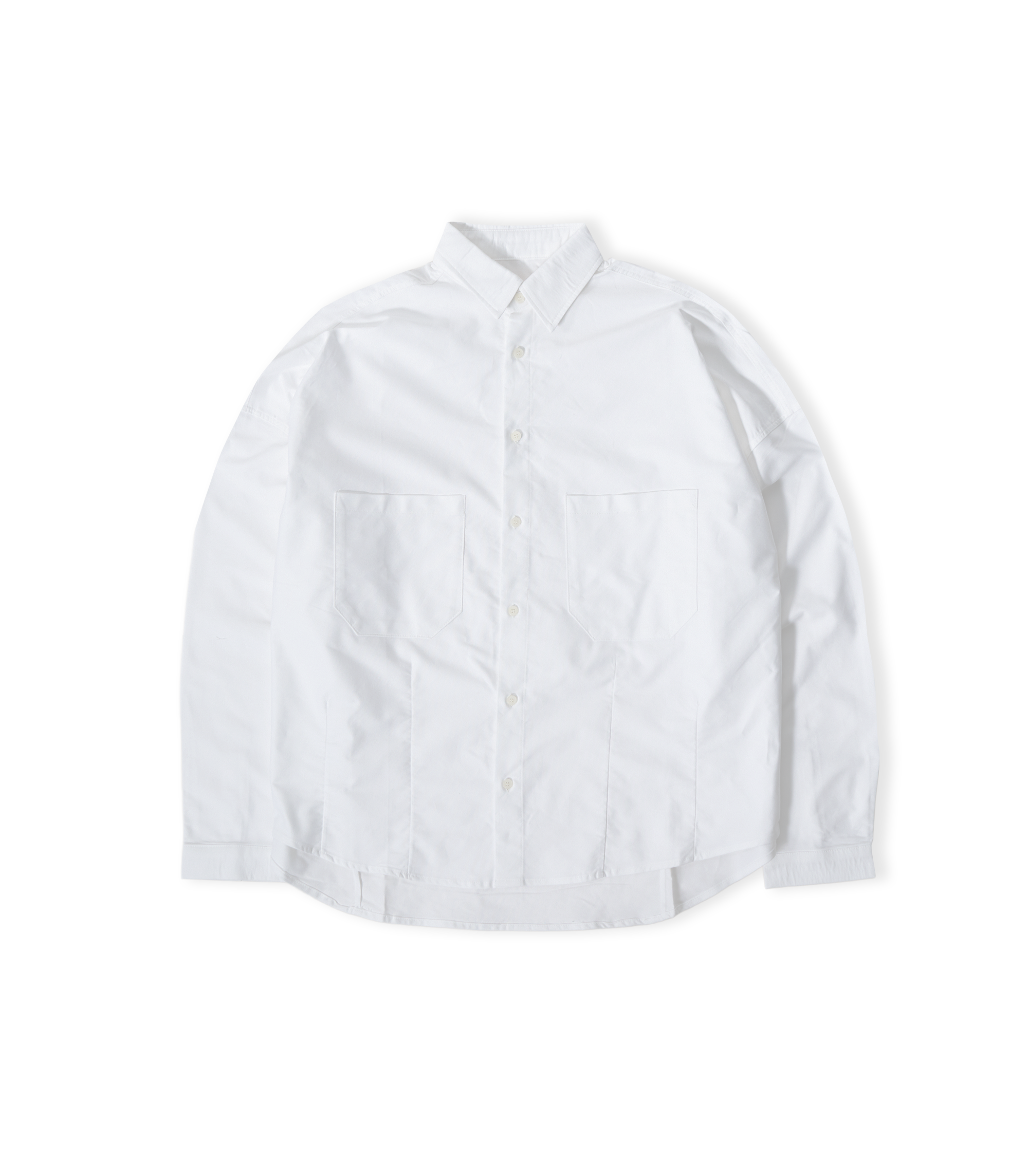 Dart Oxford Shirt - White