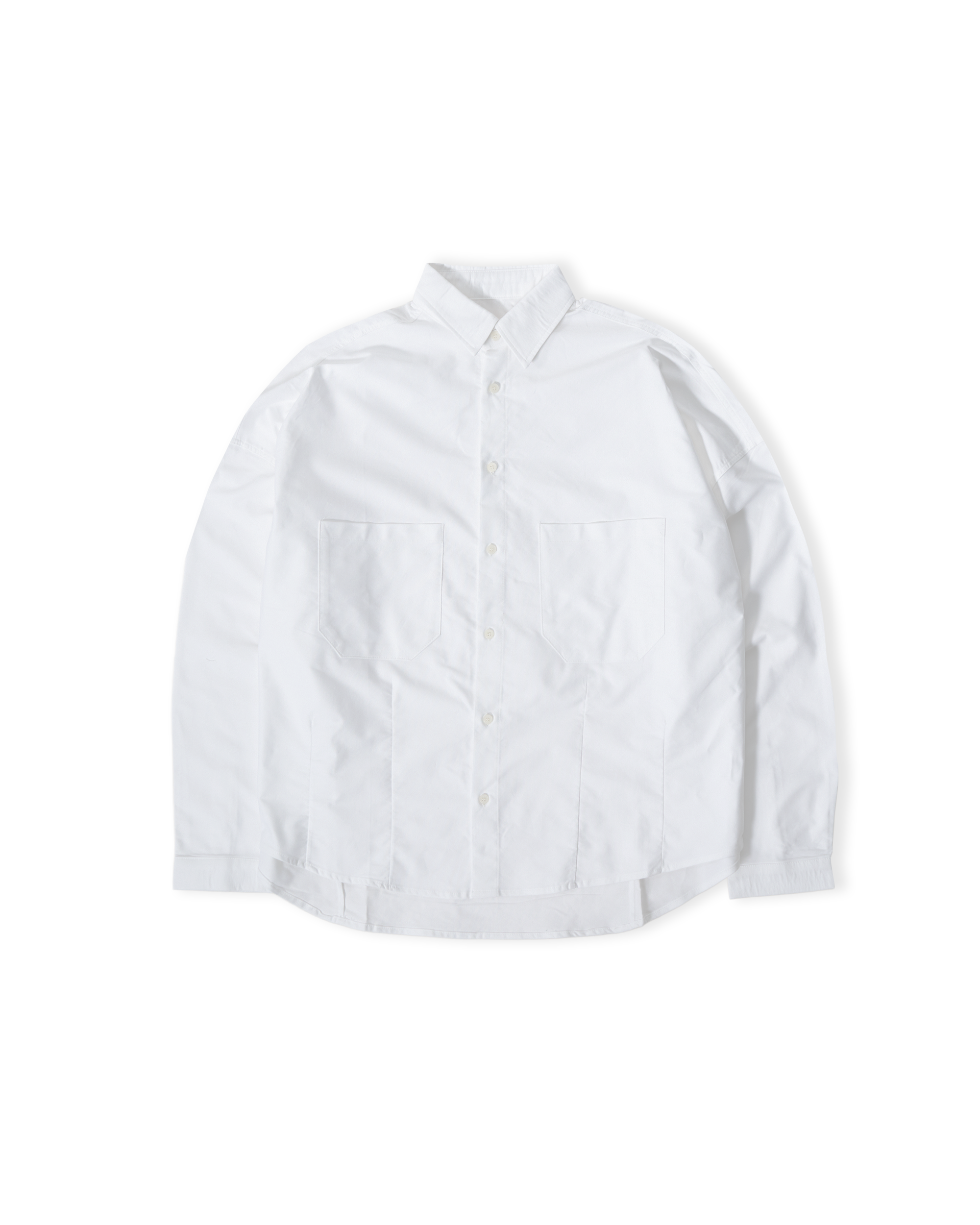 Dart Oxford Shirt - White