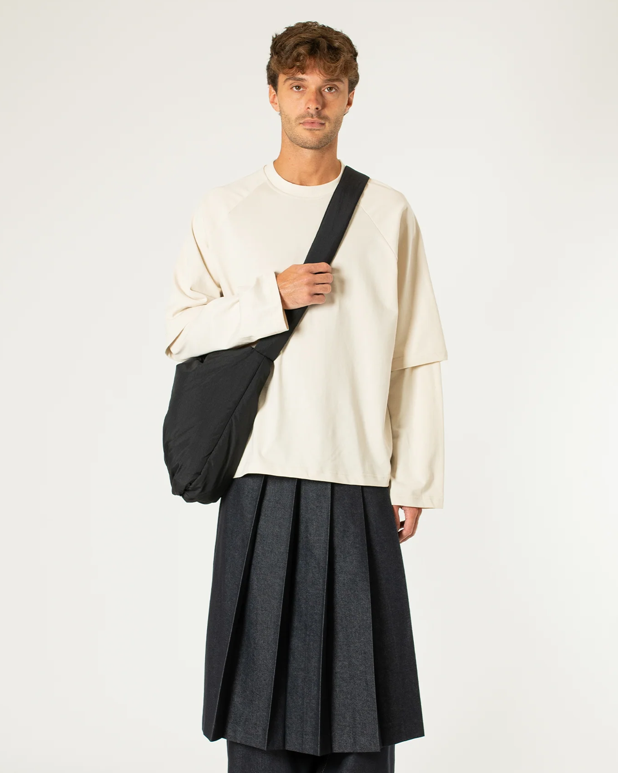 Longsleeve Layered T-shirt - Off White