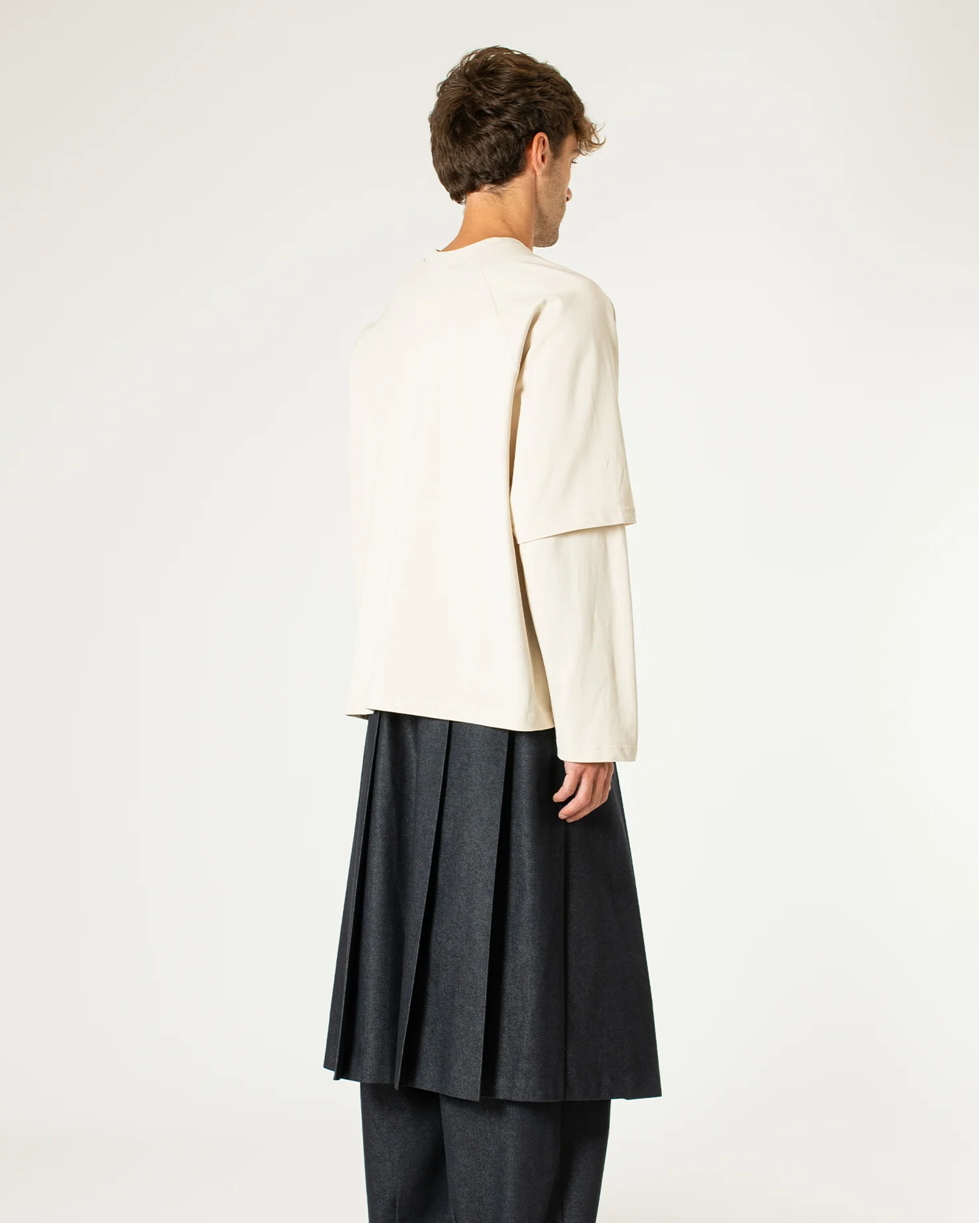 Longsleeve Layered T-shirt - Off White
