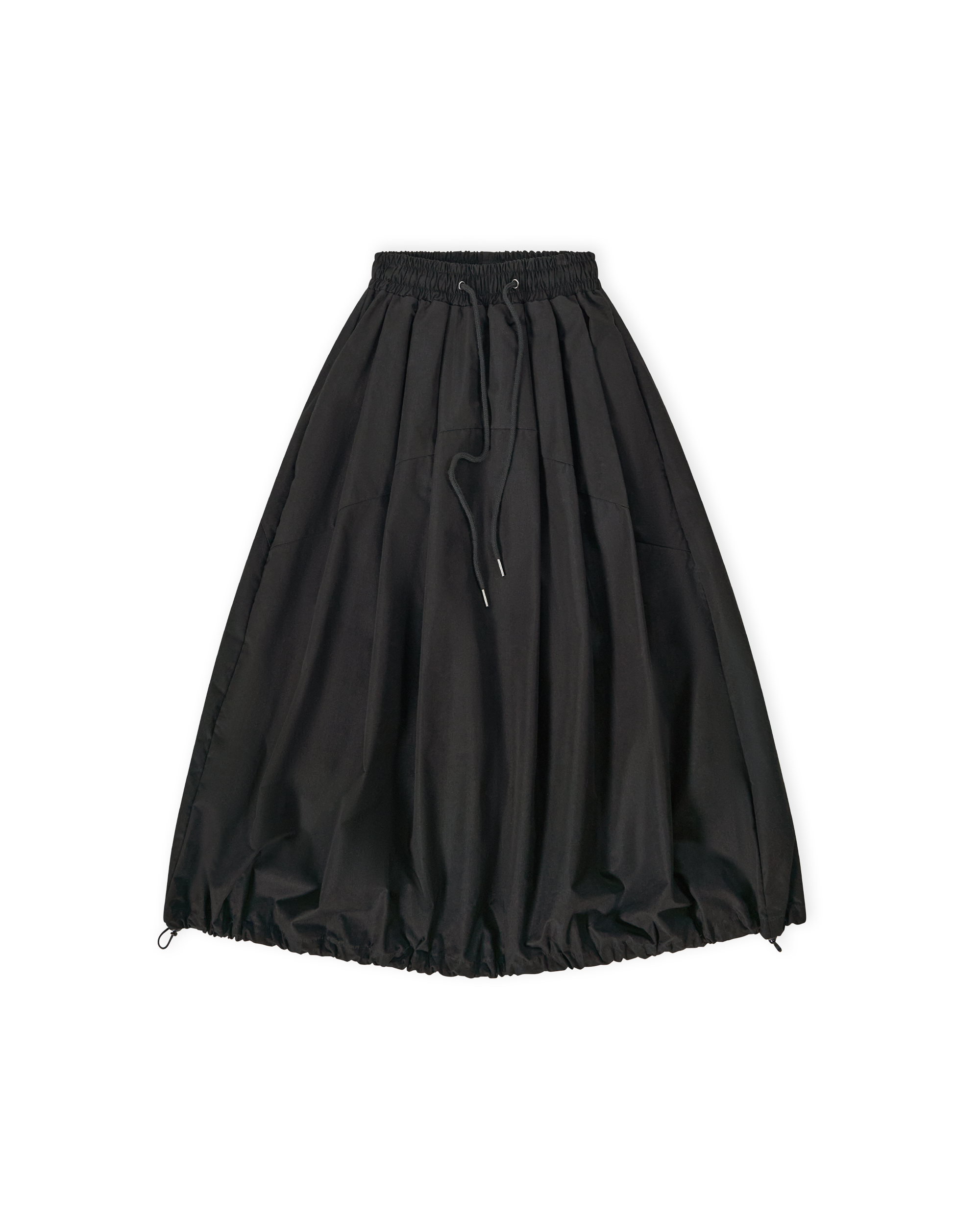 Signature Balloon Skirt - Black
