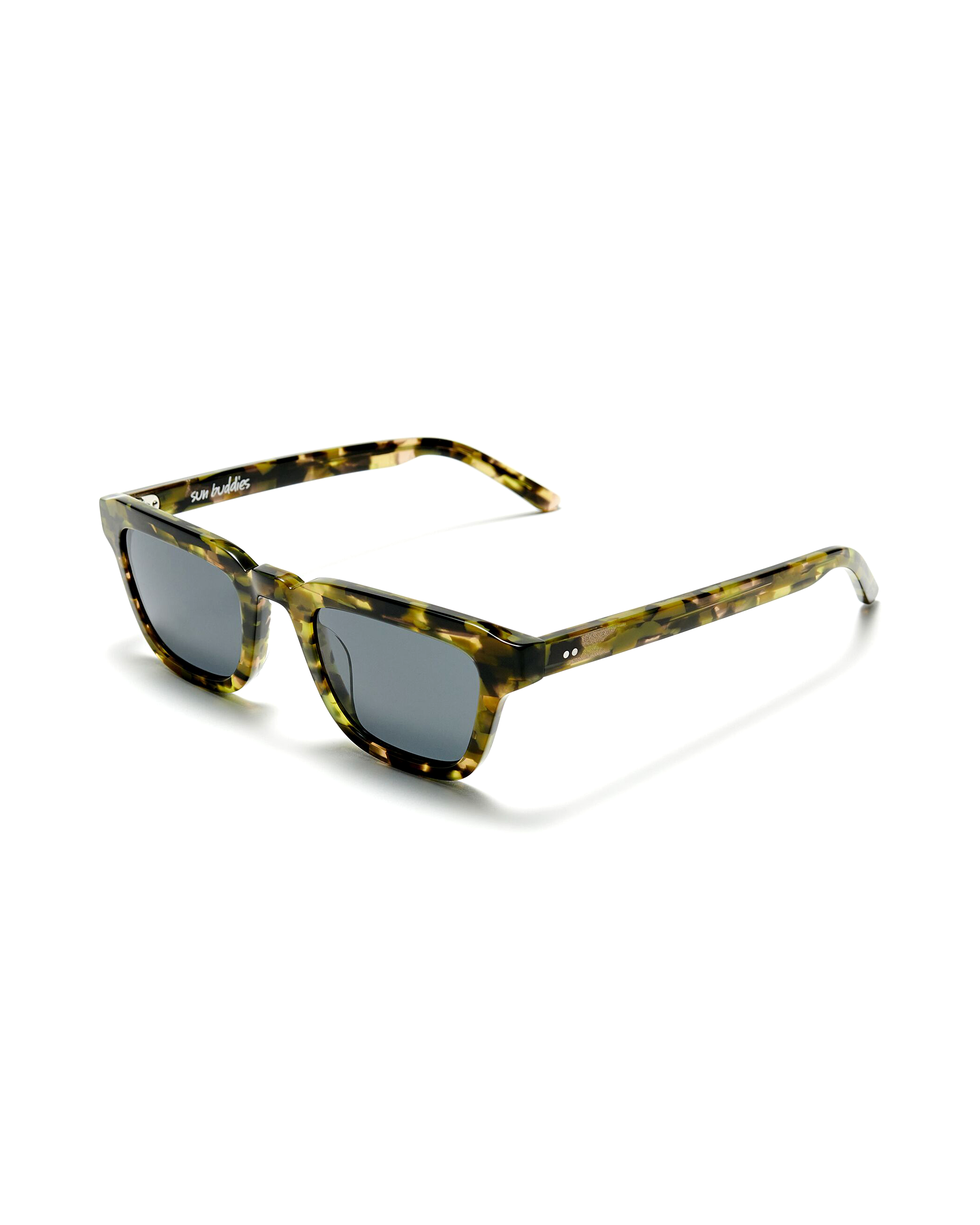 Frank Sunglasses - Green Fragments