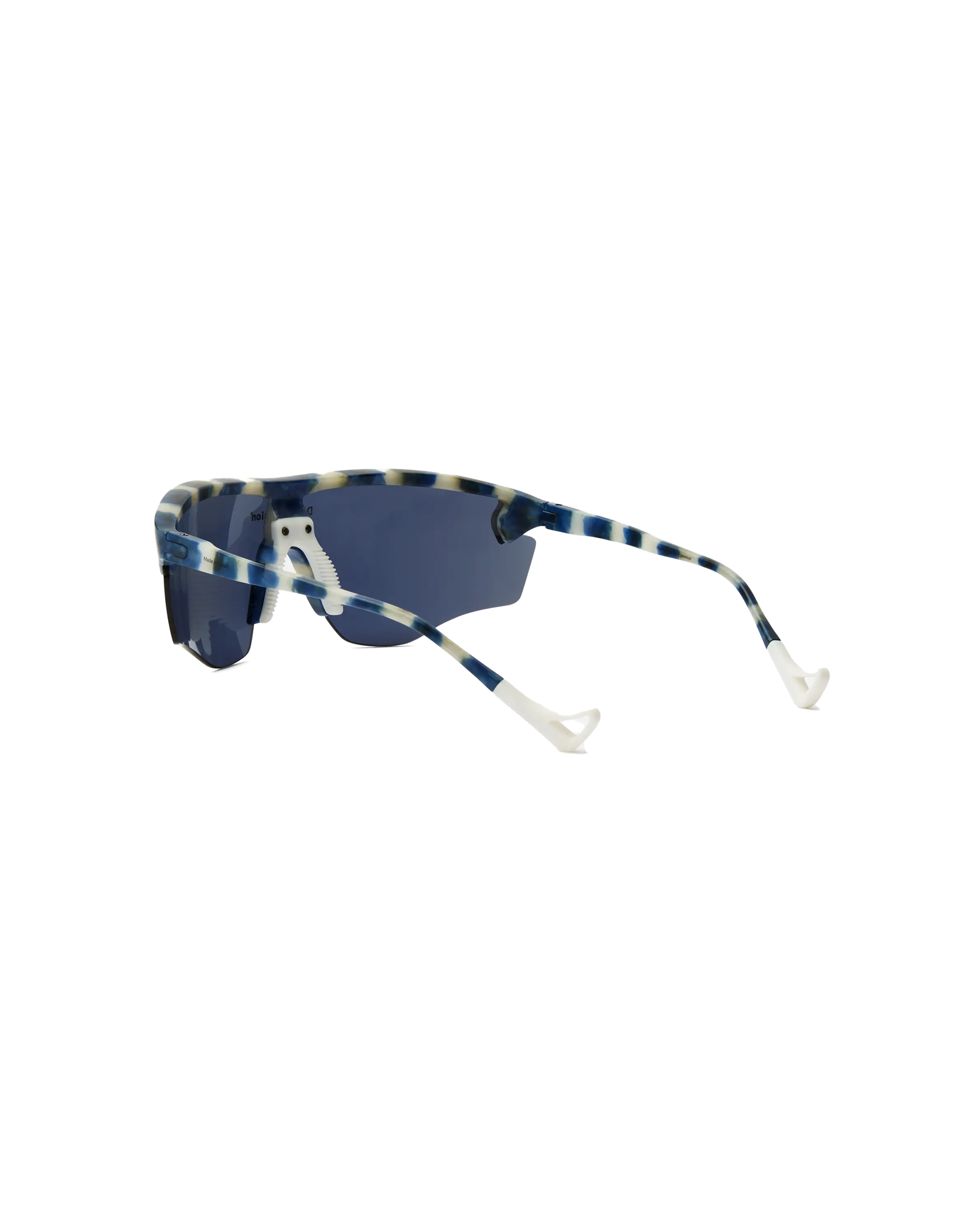 Junya Racer - Navy Mosaic / D+ Silver Flash Mirror
