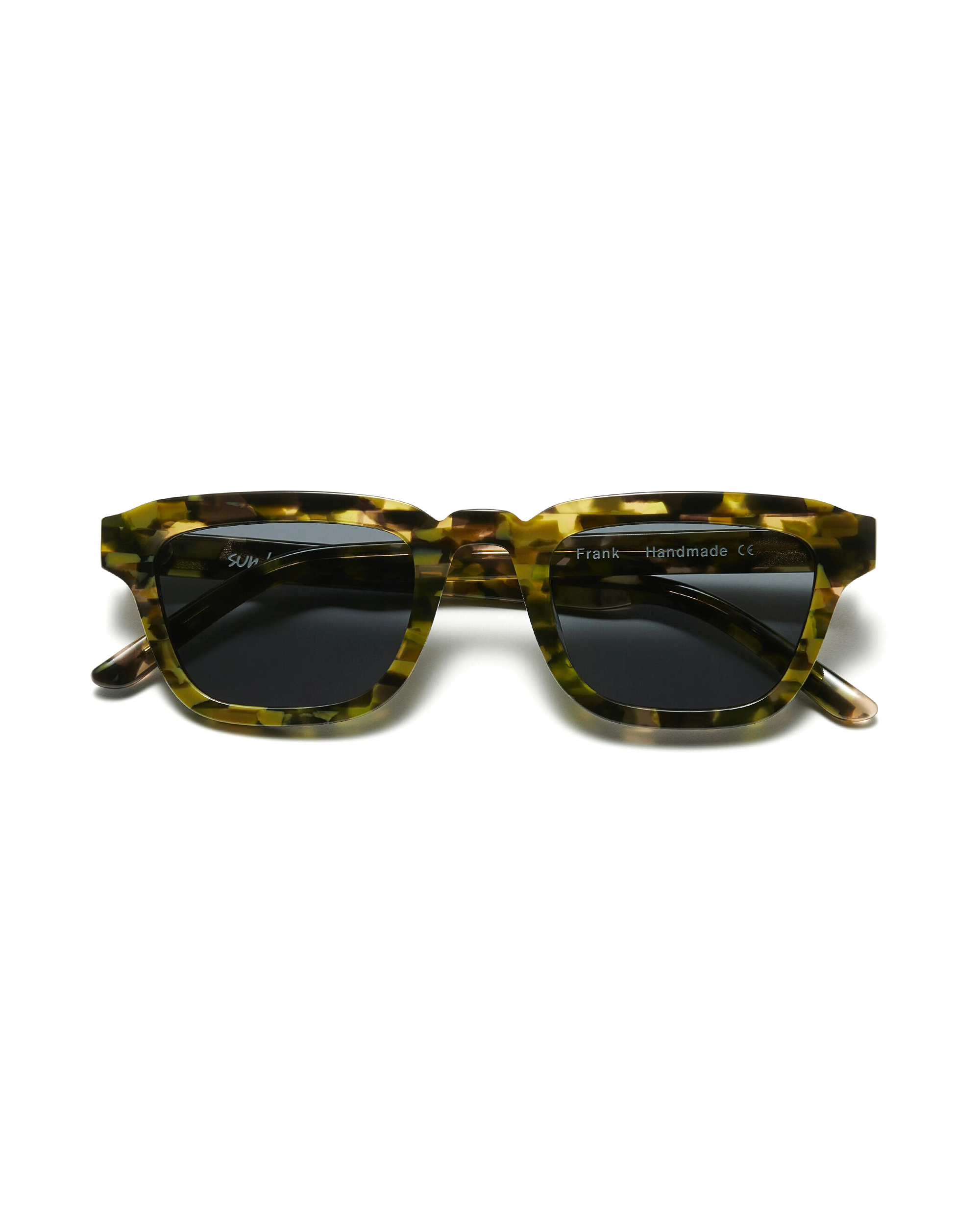 Frank Sunglasses - Green Fragments