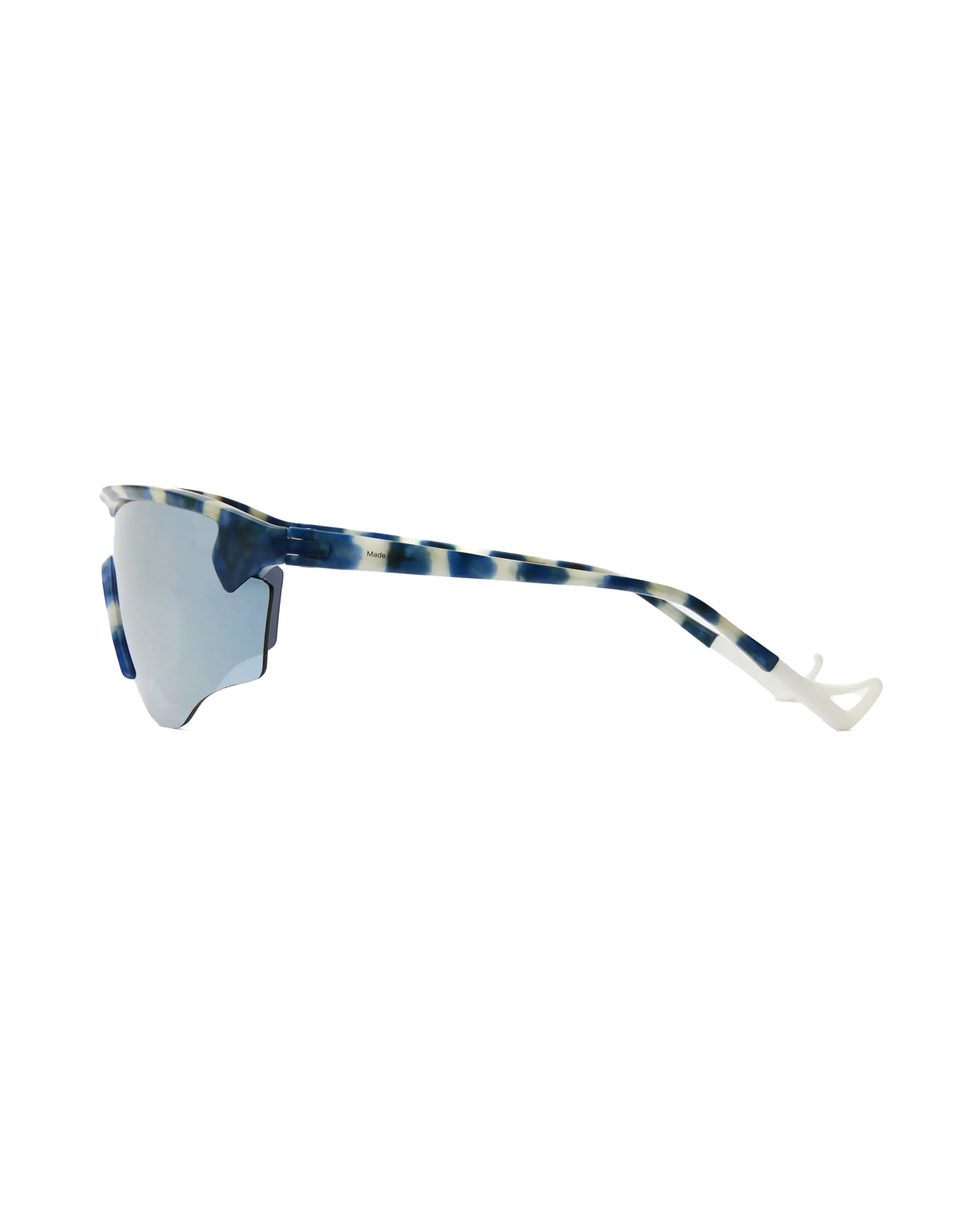 Junya Racer - Navy Mosaic / D+ Silver Flash Mirror