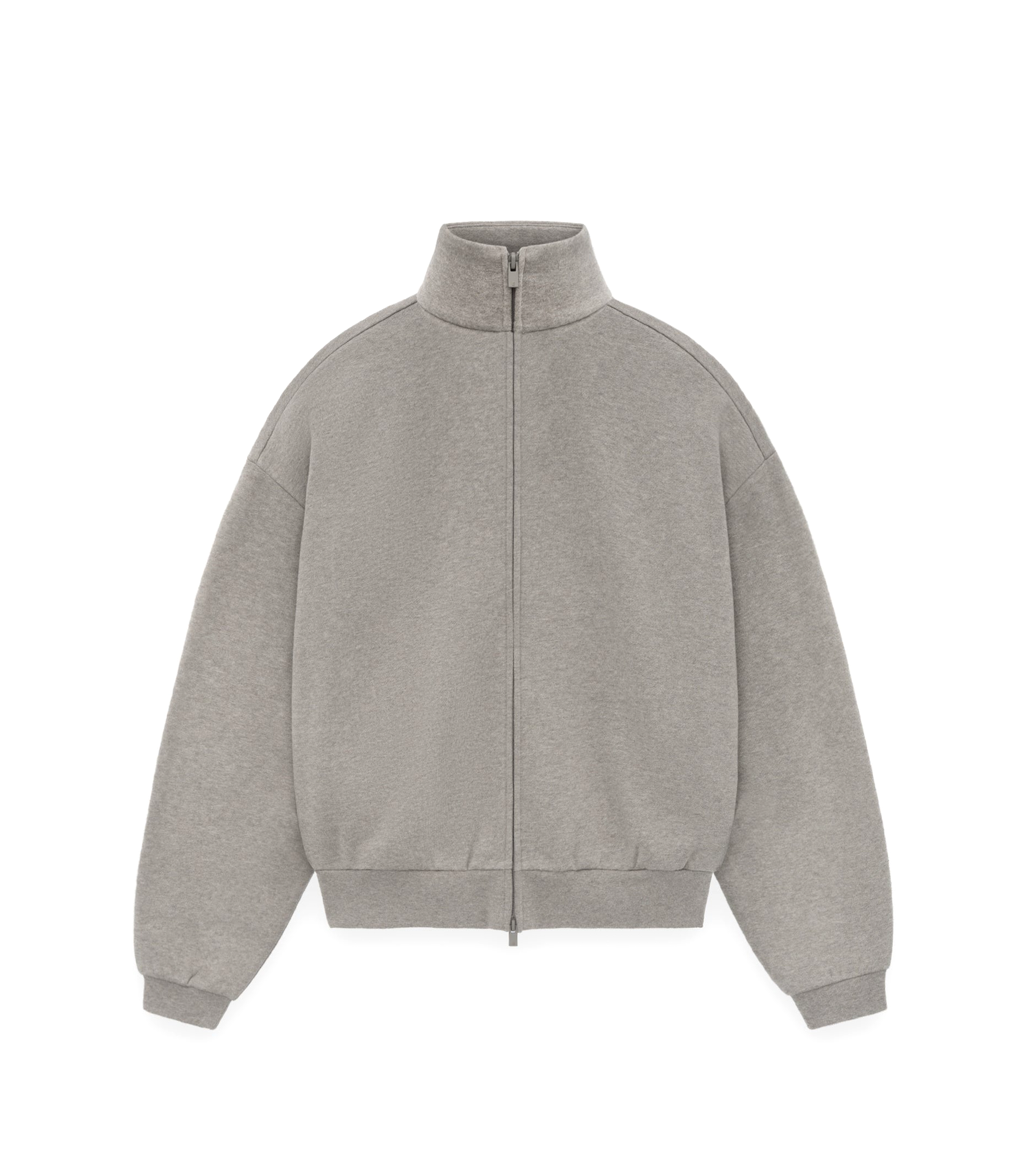Womens Zip Up Jacket - Heather Grey