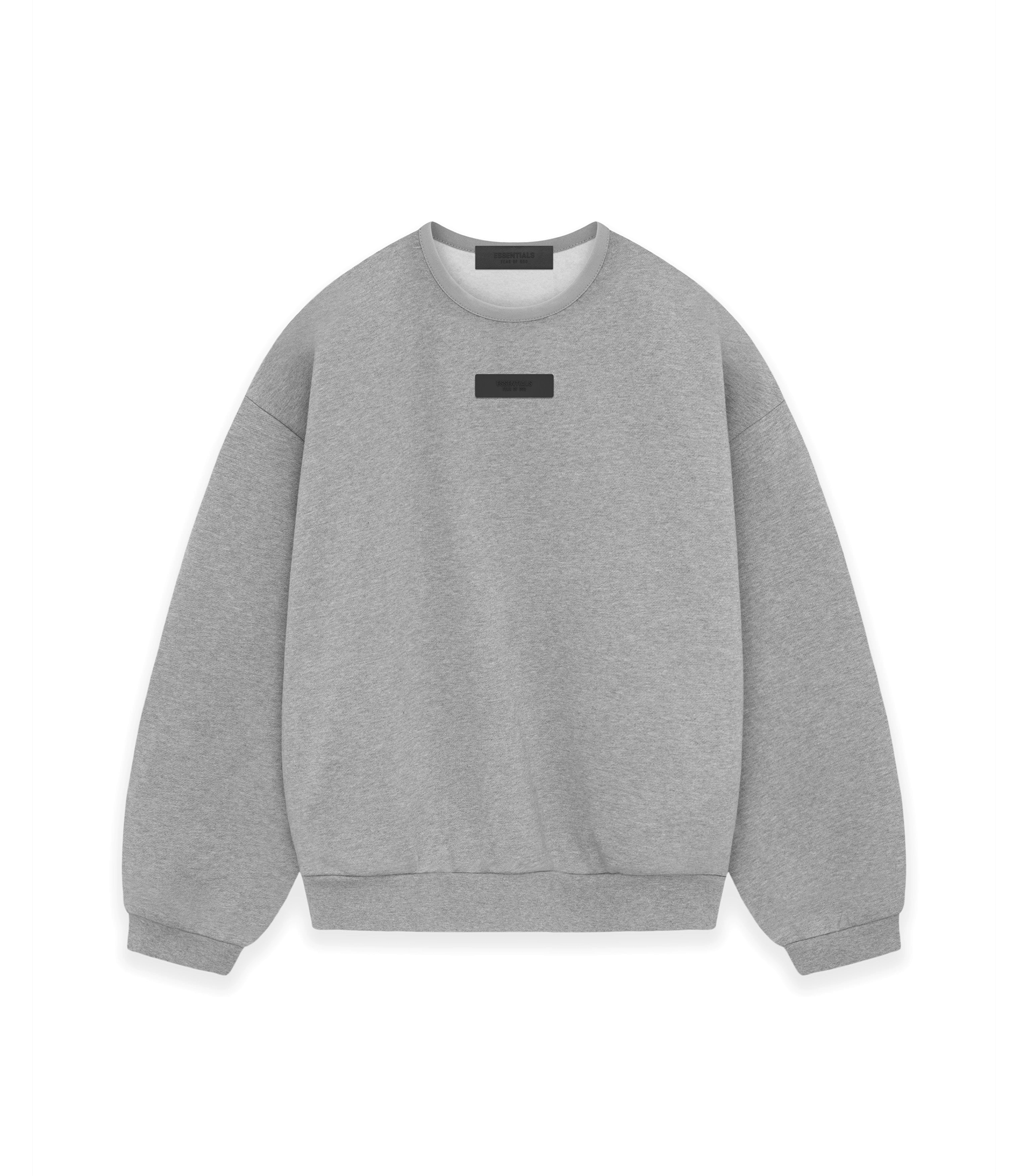 Essentials Crewneck - Dark Heather Oatmeal