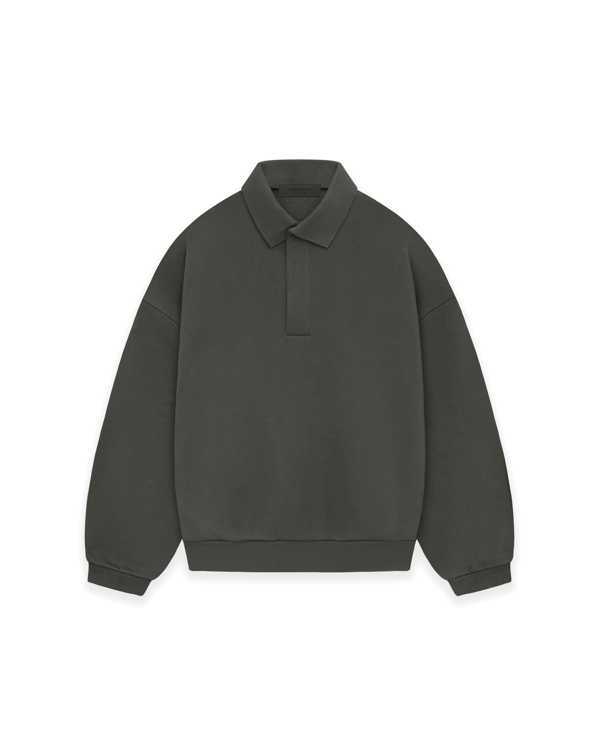 Essentials L/S Polo - Ink