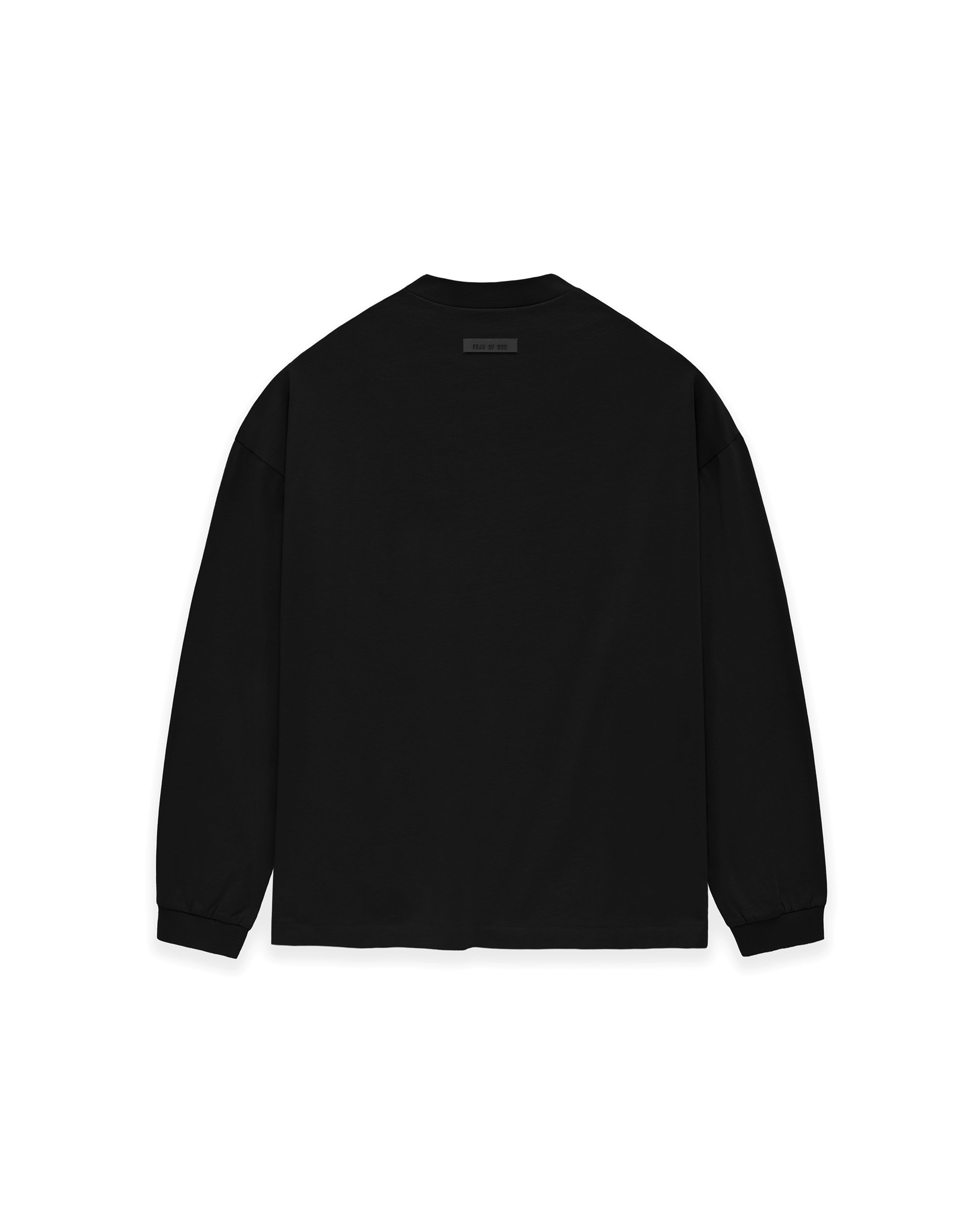 Essentials L/S Tee - Jet Black