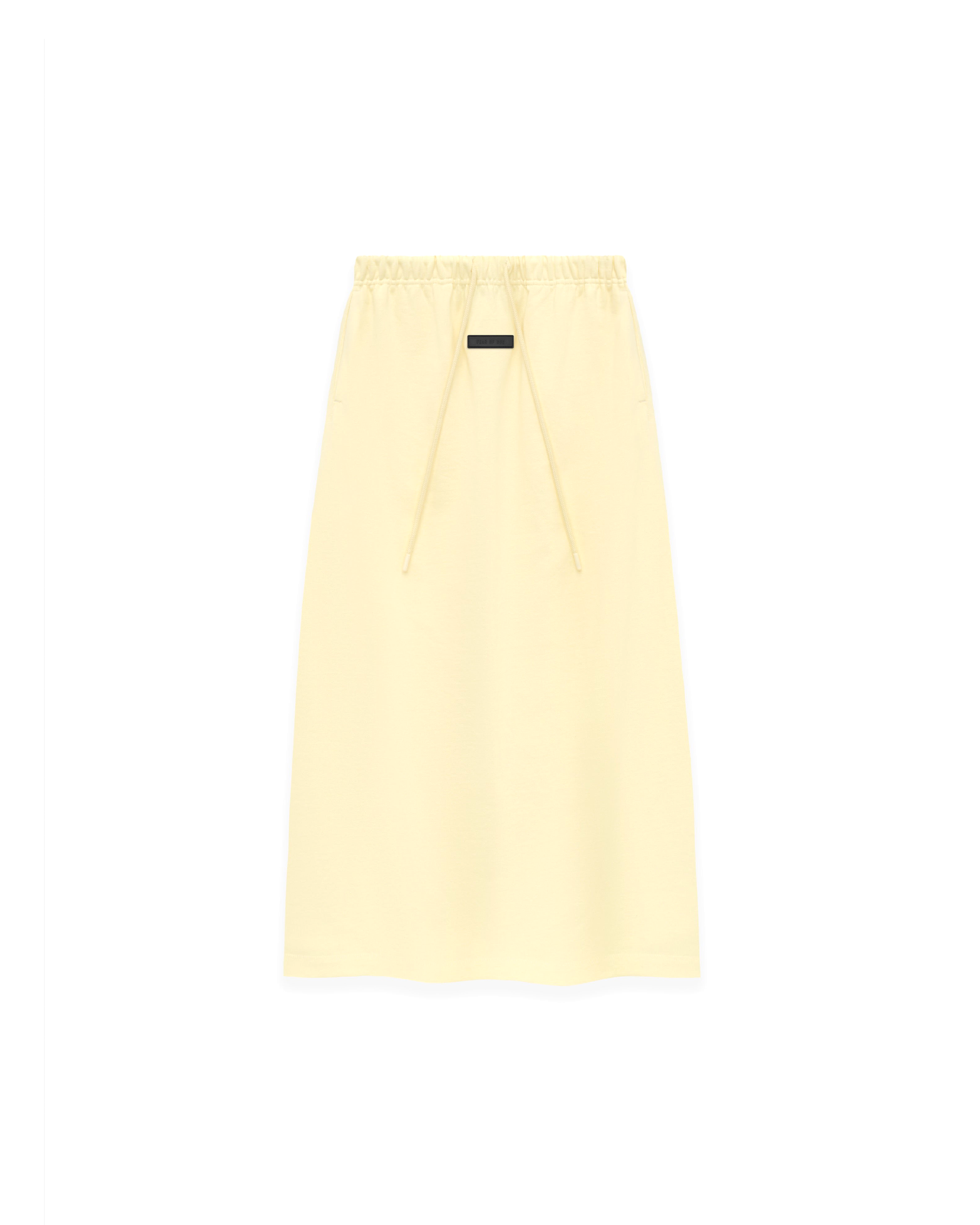 Essentials Long Skirt - Garden Yellow