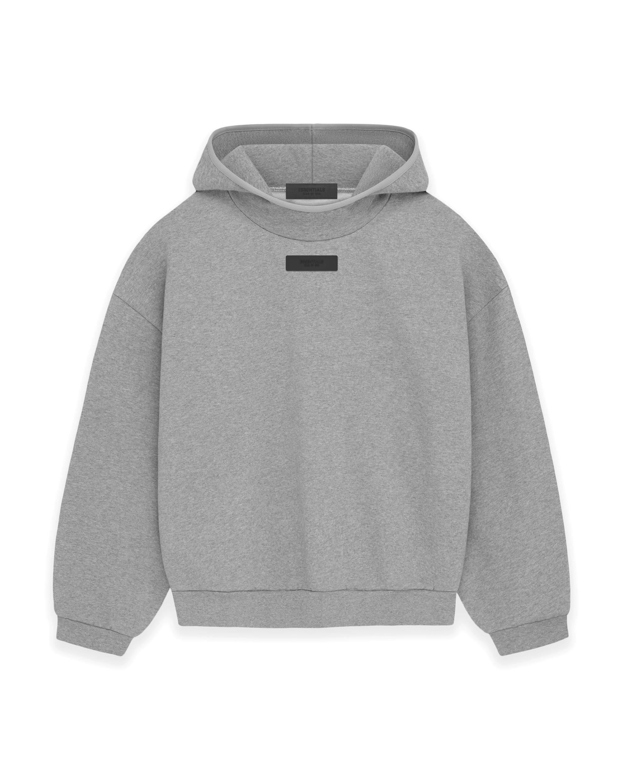 Essentials Hooded Sweatshirt - Dark Heather Oatmeal