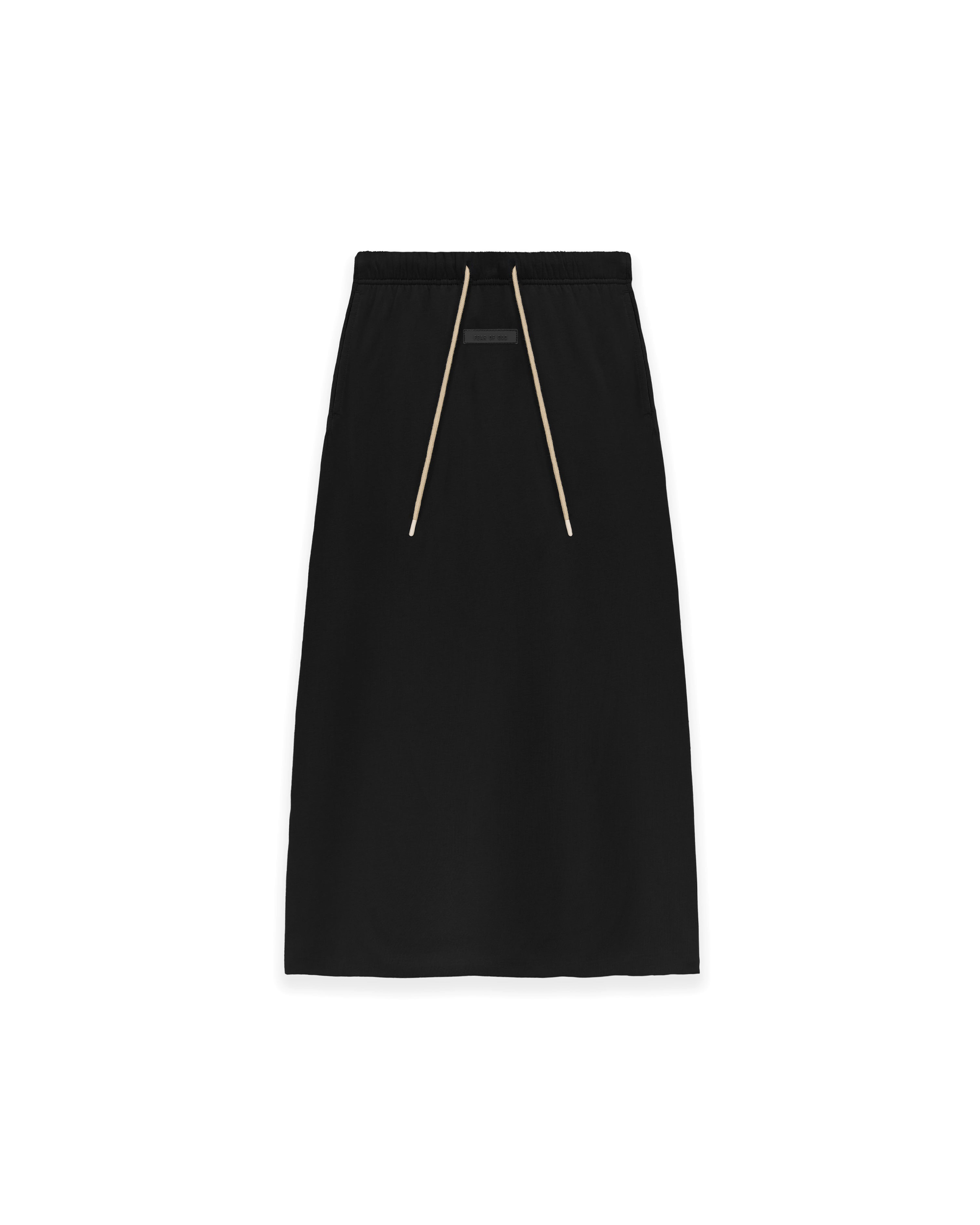 Essentials Jersey Skirt - Jet Black