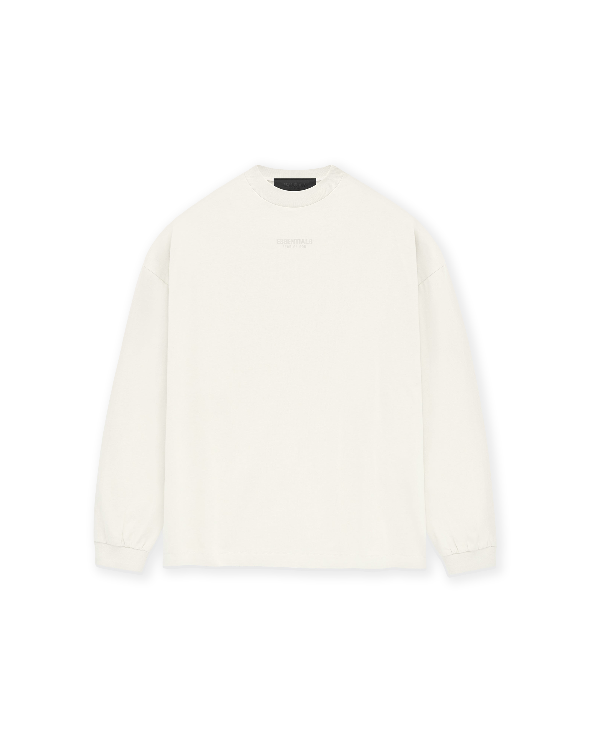 Essentials LS Tee - Cloud Dancer