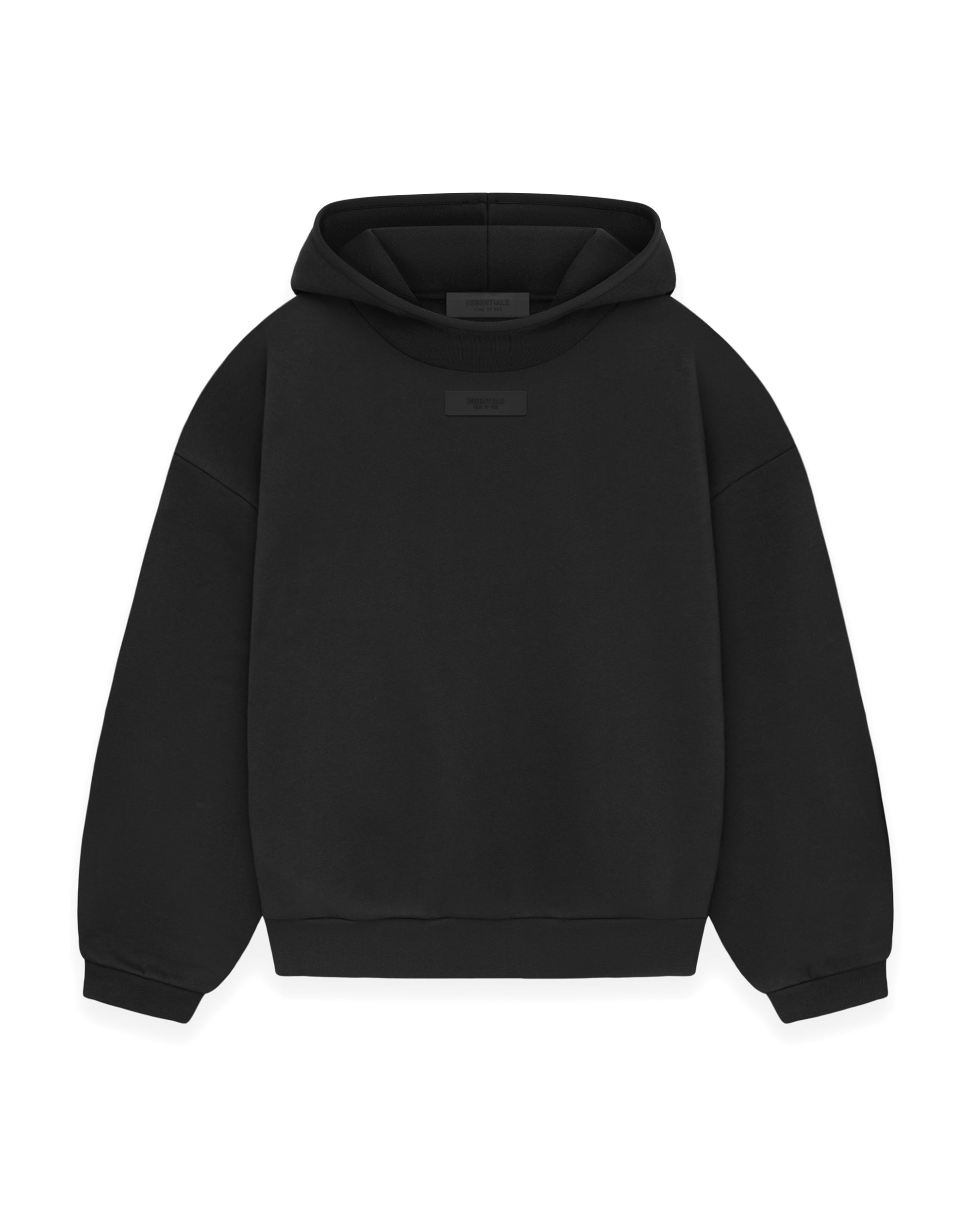 Essentials Hoodie - Jet Black