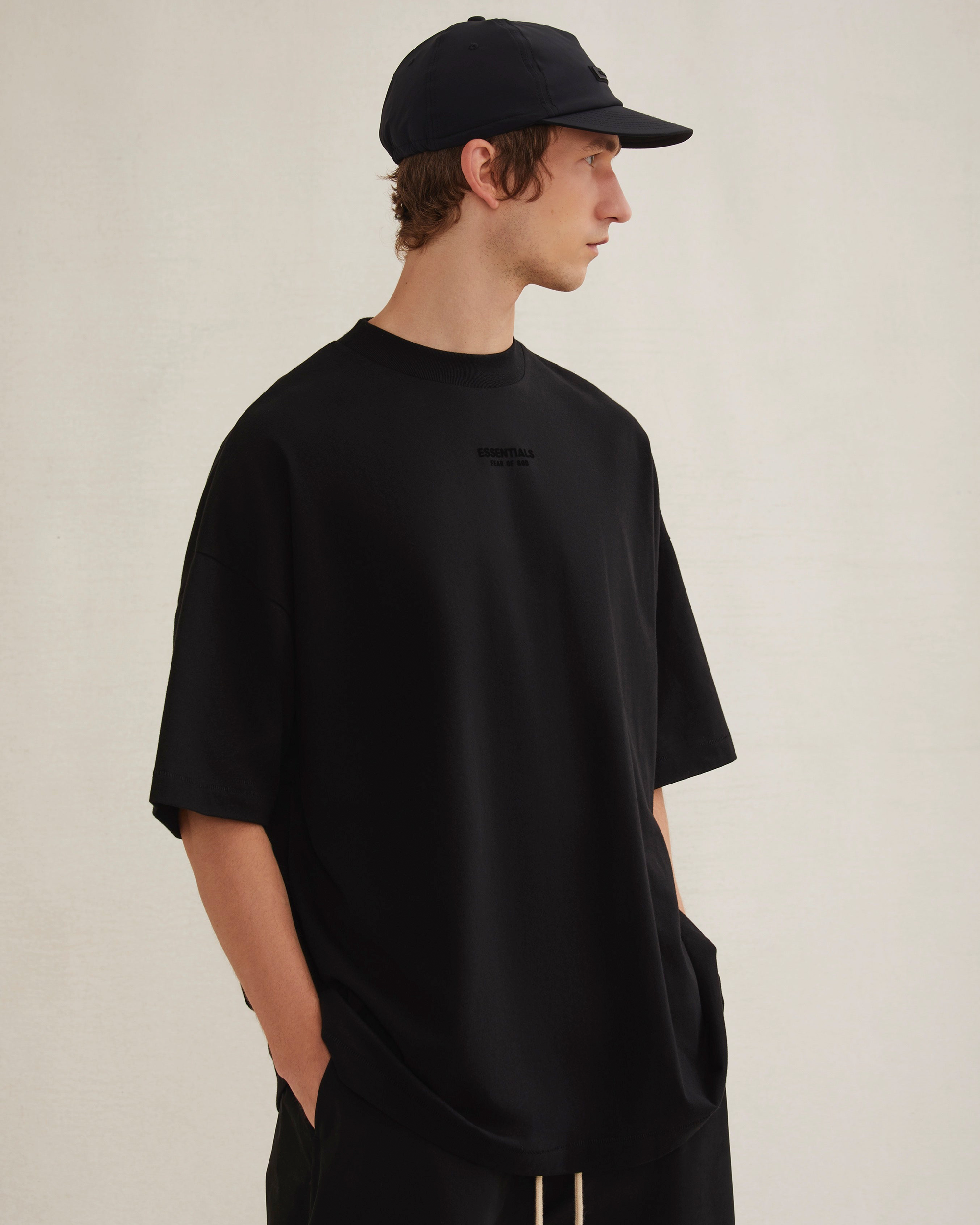 Essentials Tee - Jet Black